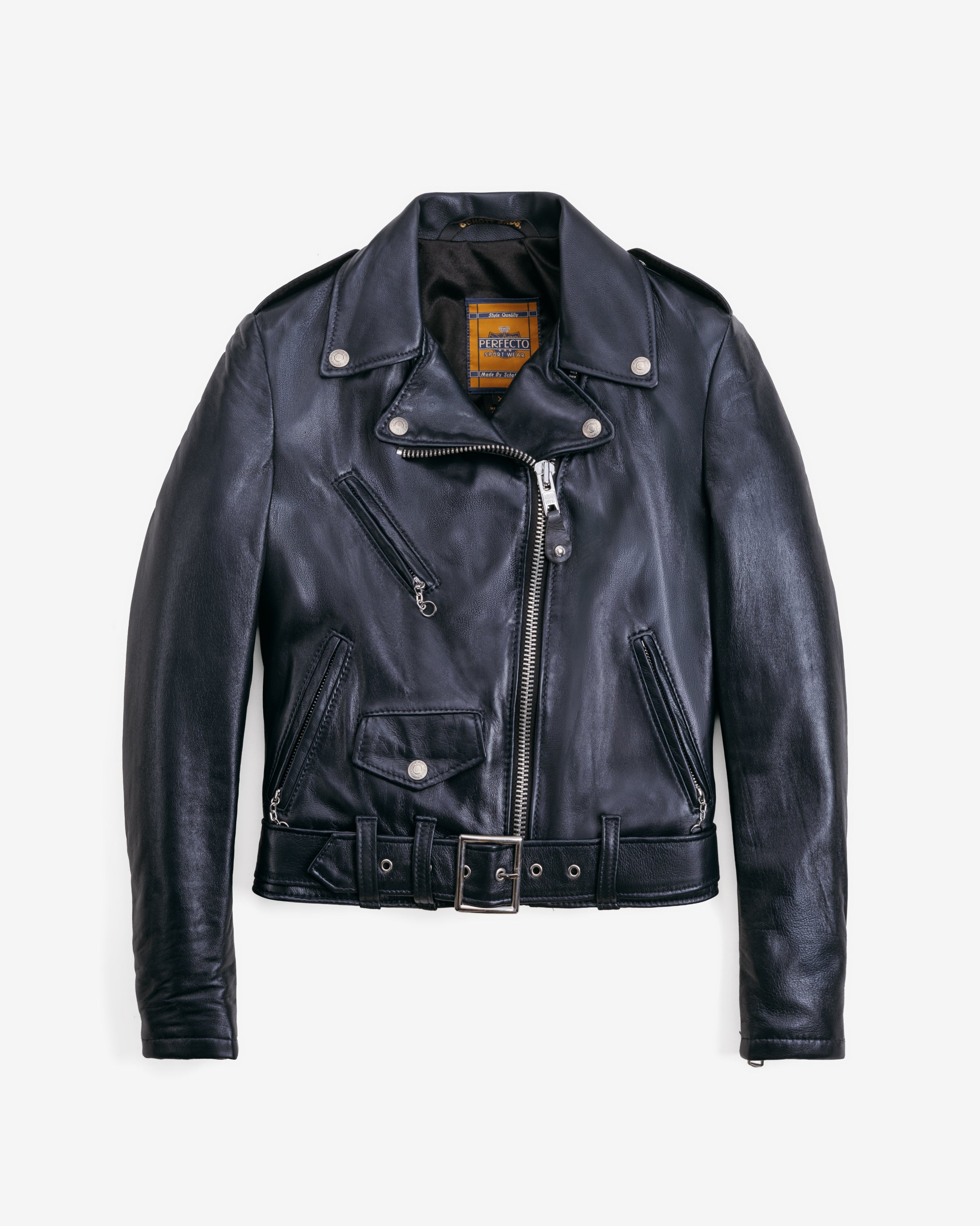 210W | Cropped Lambskin Perfecto® Jacket – Schott N.Y.C.