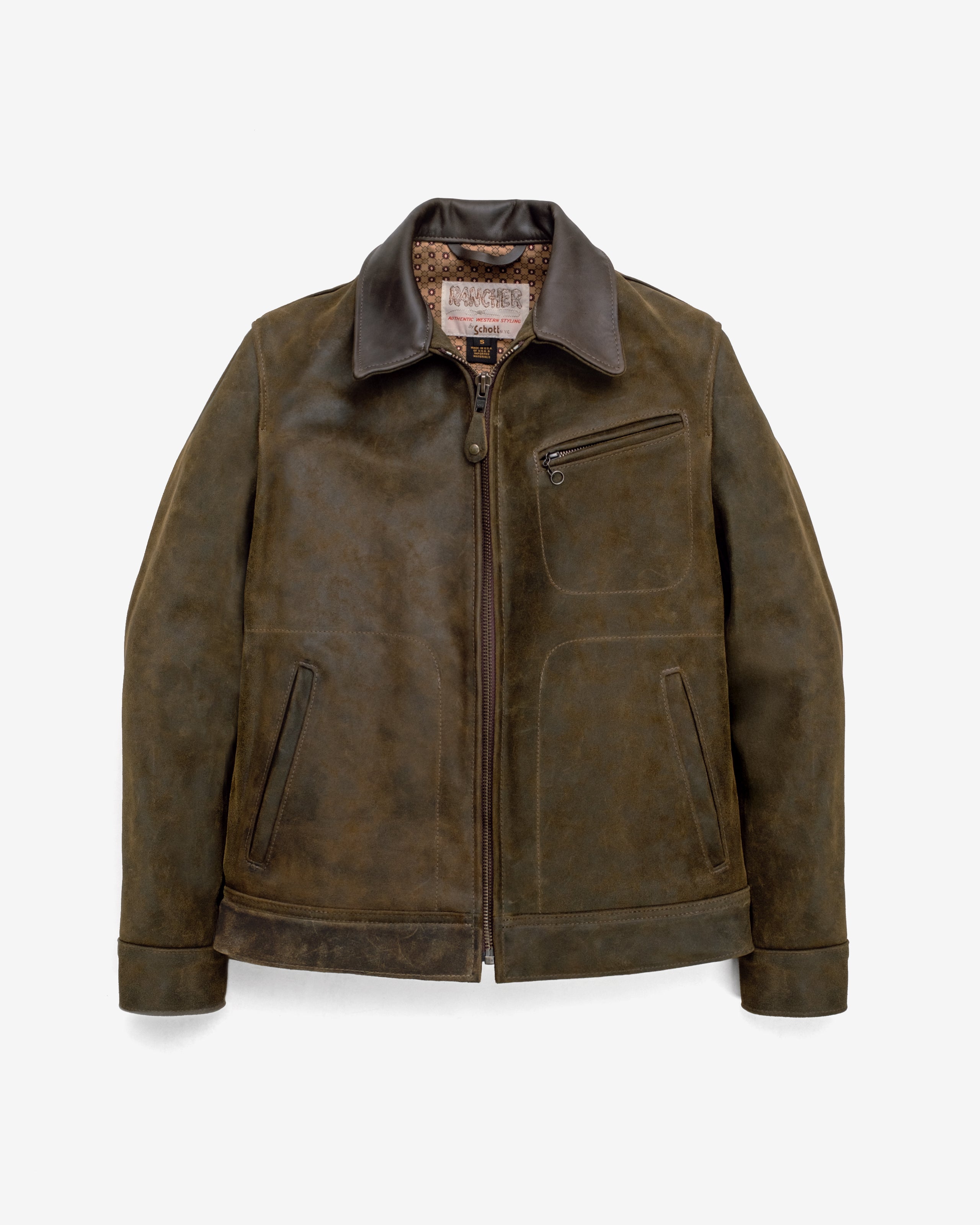 COOTIE 3rd St Suede Leather Jacket クーティー COOTIE (クーティー) 3rd Type Leather Jacket (3rdタイプレザー
