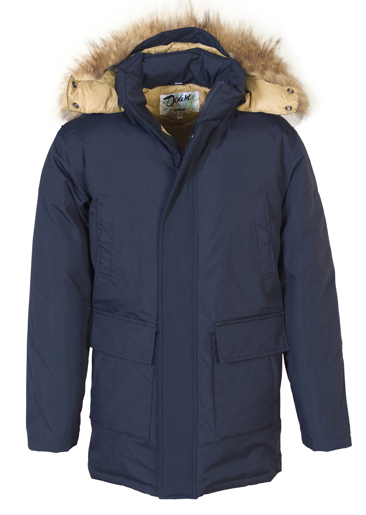 9156D - Men's Iceberg Down Filled Parka – Schott N.Y.C.