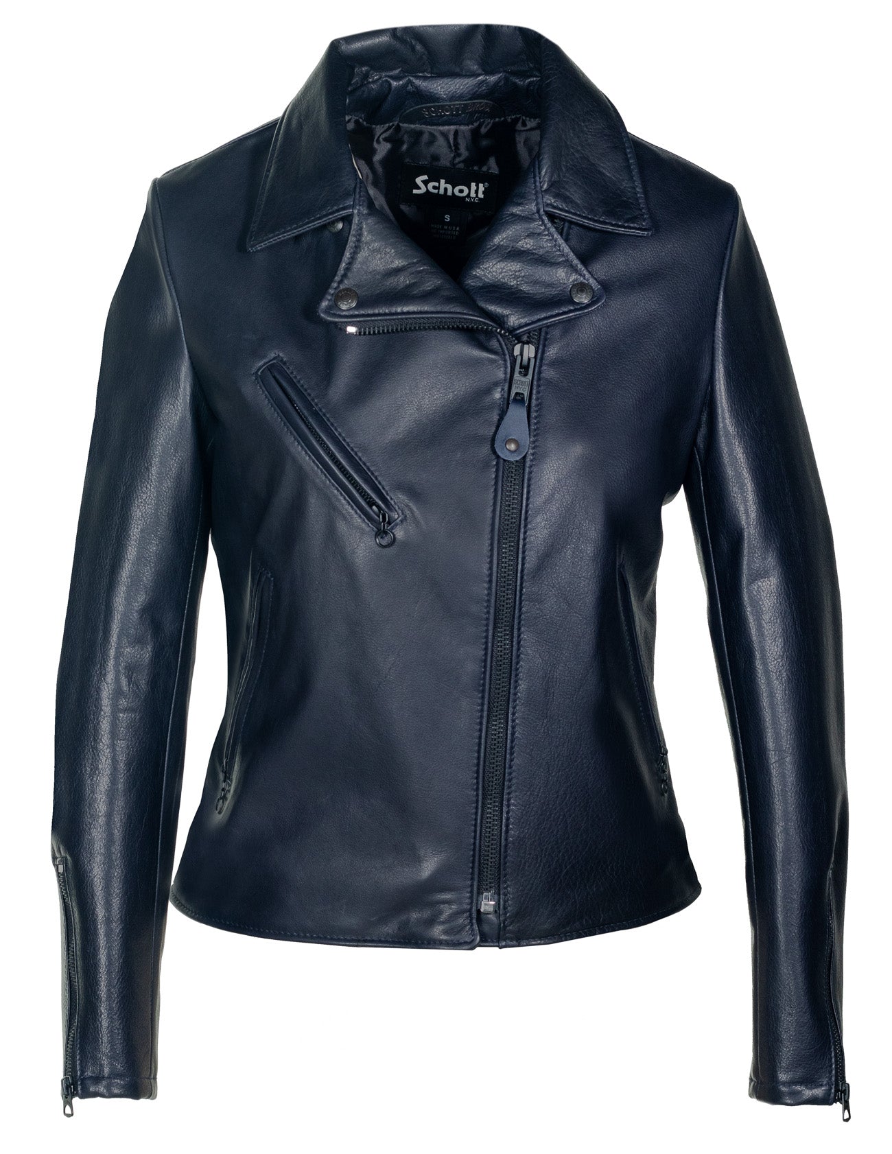 503W - Women's Cowhide Moto Jacket – Schott N.Y.C.