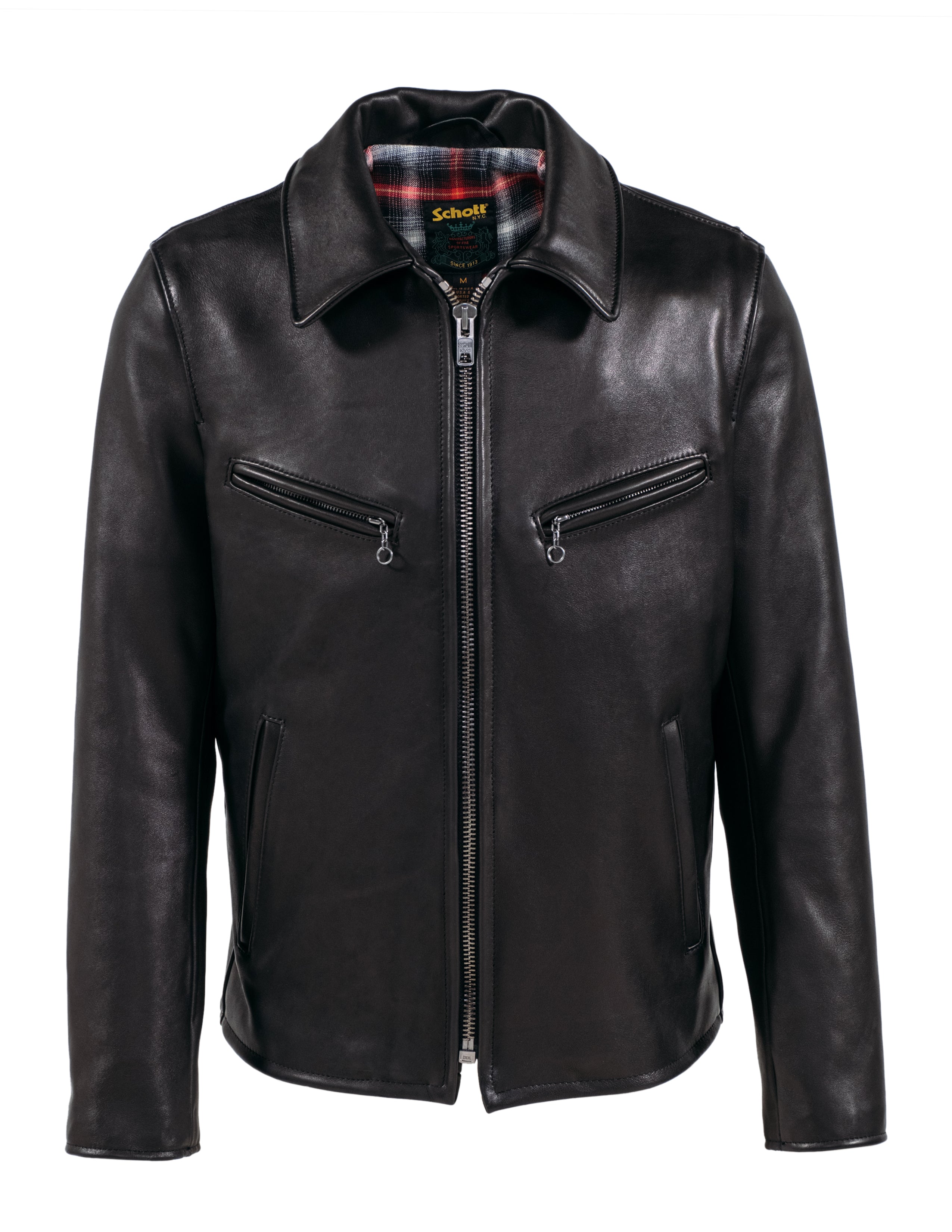 y*u様 牛革 ジャケット SCHOTT 673 - Men's Cowhide Retro Moto Style Jacket – Schott N.Y.C.