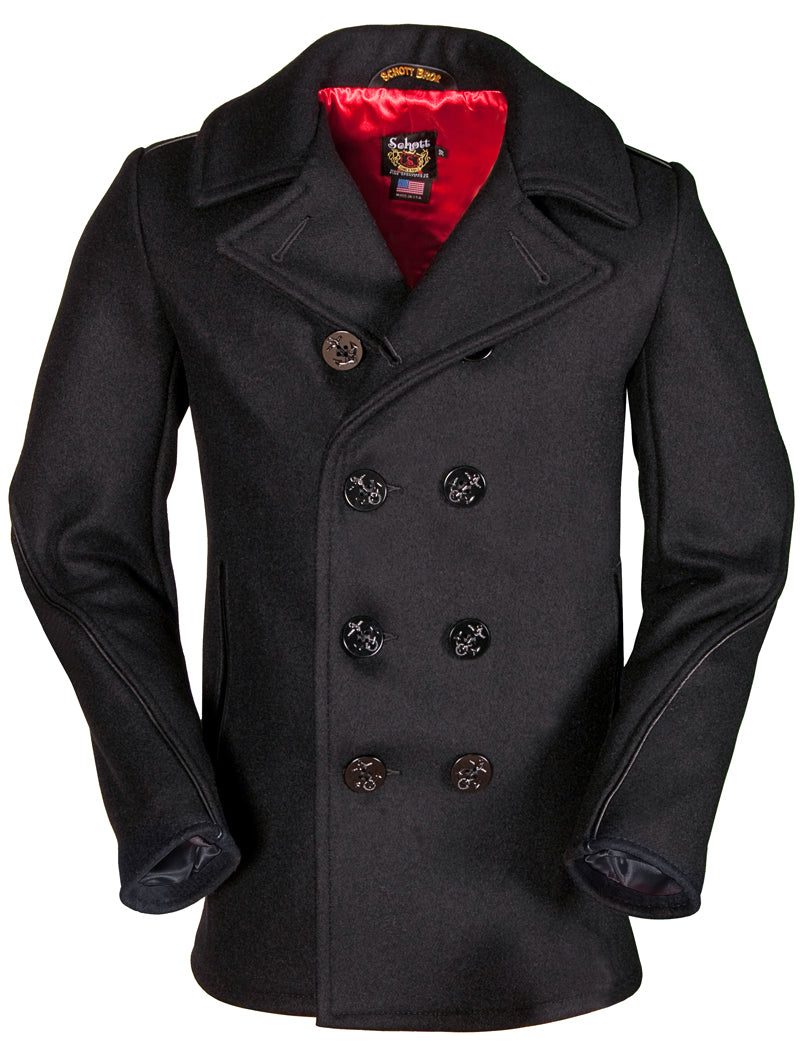 ジャケット・アウター Schott / 740N BIG SIZE leather P coat 楽天市場】【クーポン配布中】ショット SCHOTT 740 メンズ ウール