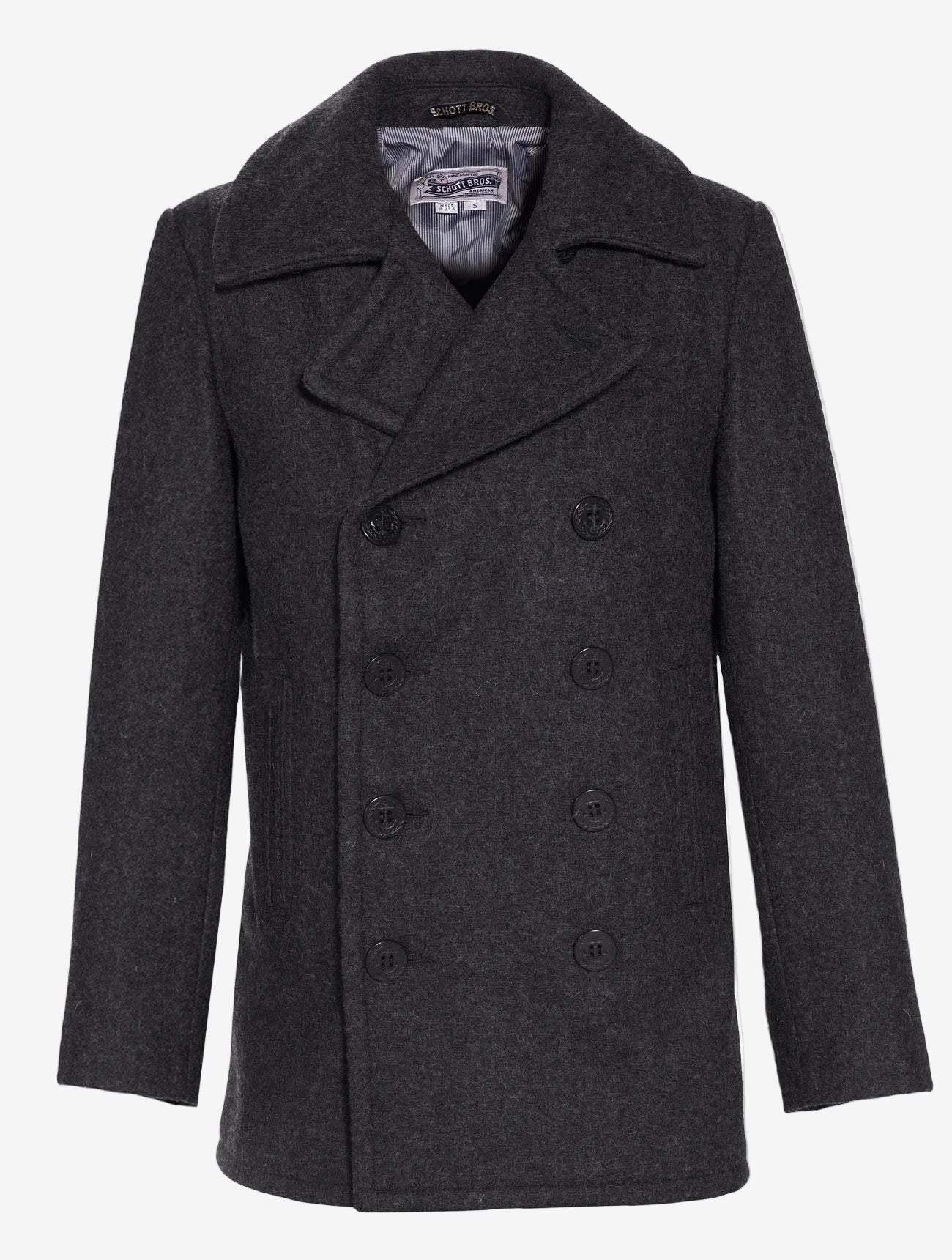 751 - Slim Fit Peacoat – Schott N.Y.C.