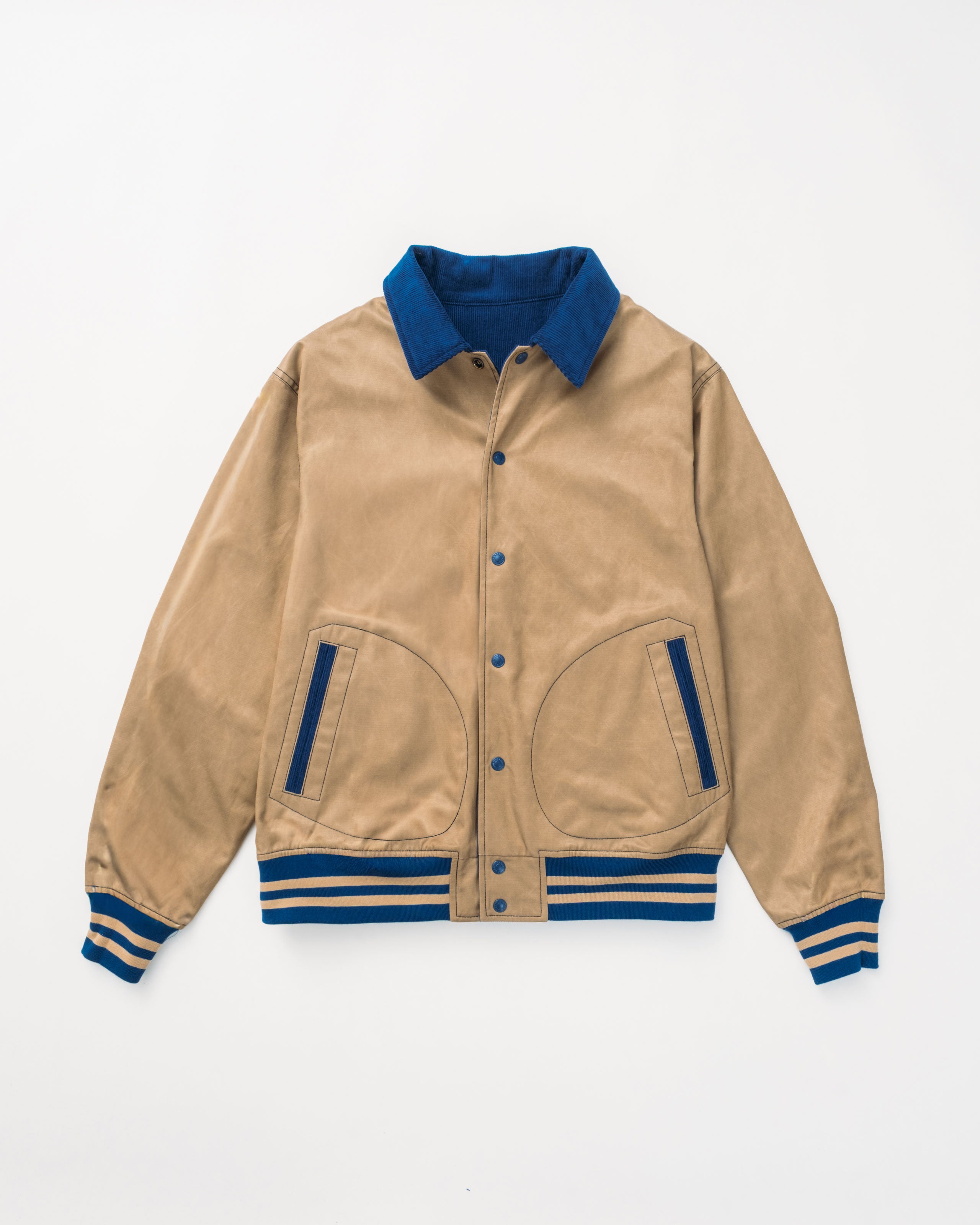 【美品】soyy. N.D.B nylon detaching blouson 9504 - Nylon Reversible Baseball Jacket – Schott N.Y.C.