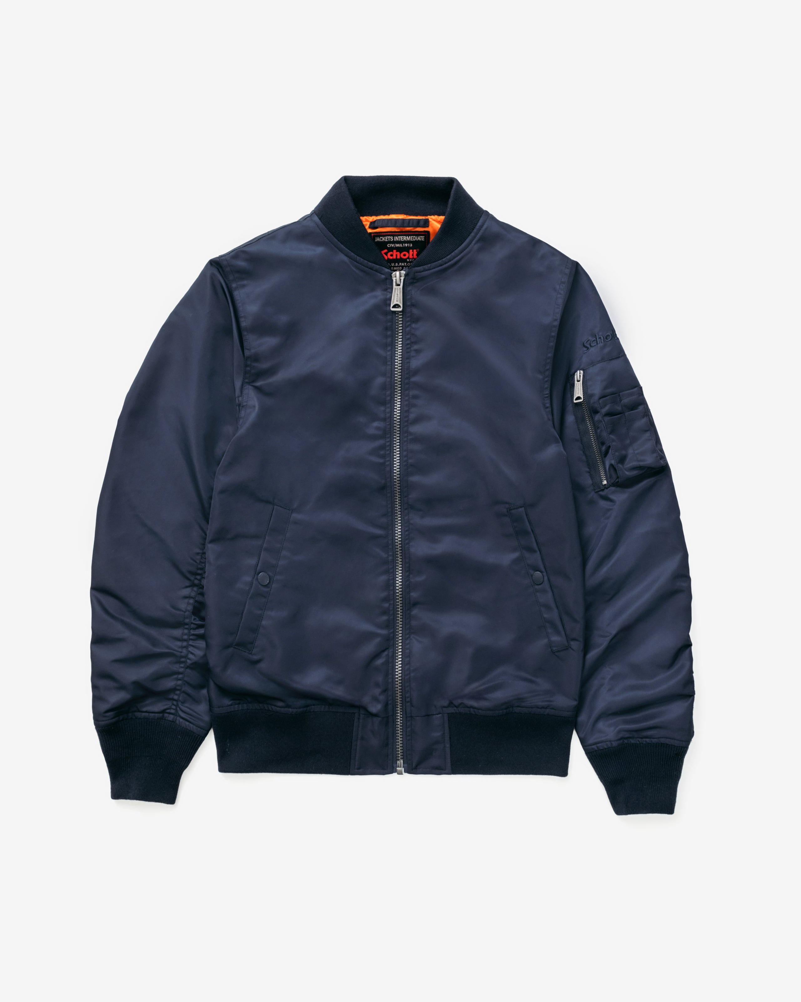 9508 - Nylon MA-1 Jacket – Schott N.Y.C.