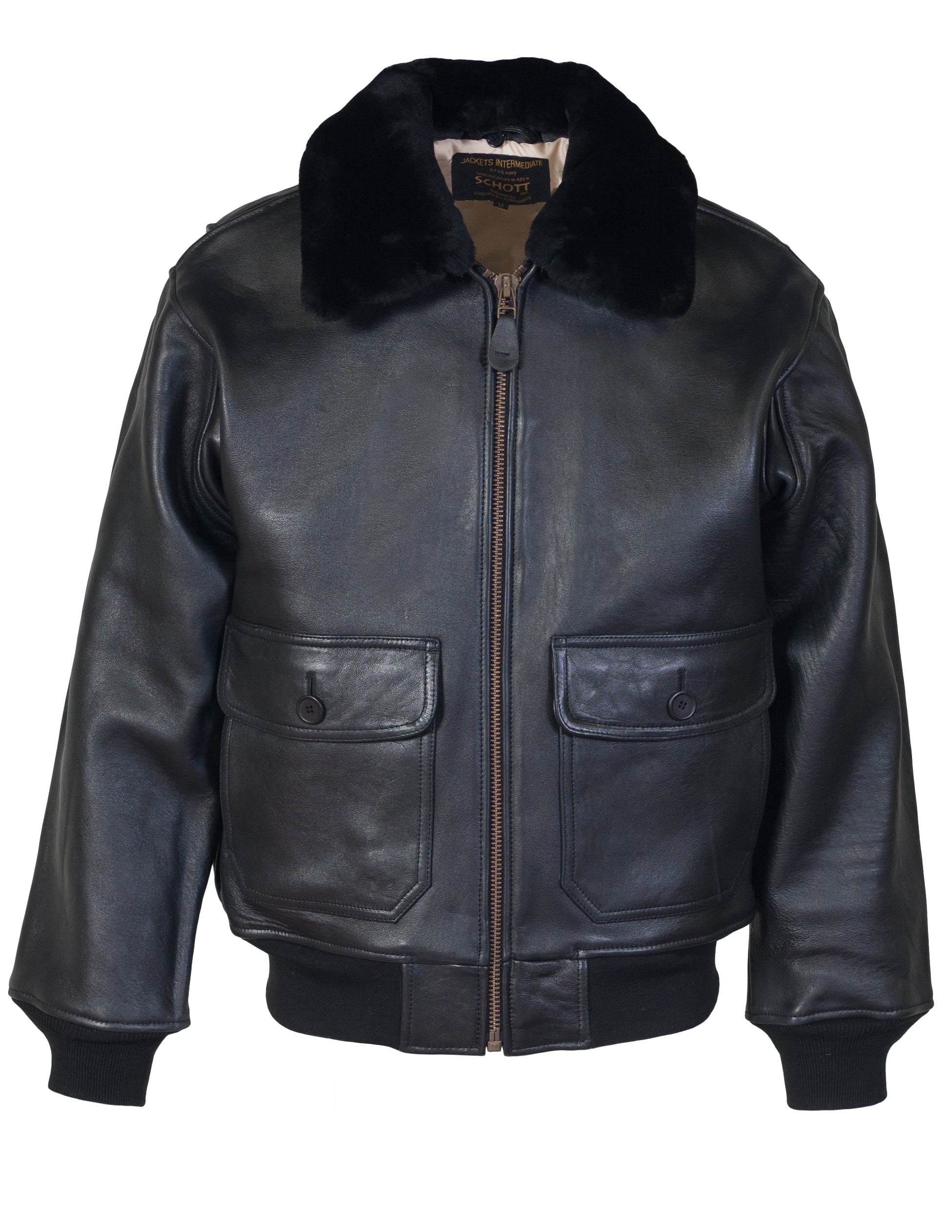 G1S - G-1 Leather Flight Jacket – Schott N.Y.C. G1S - G-1 Leather Flight Jacket – Schott N.Y.C.