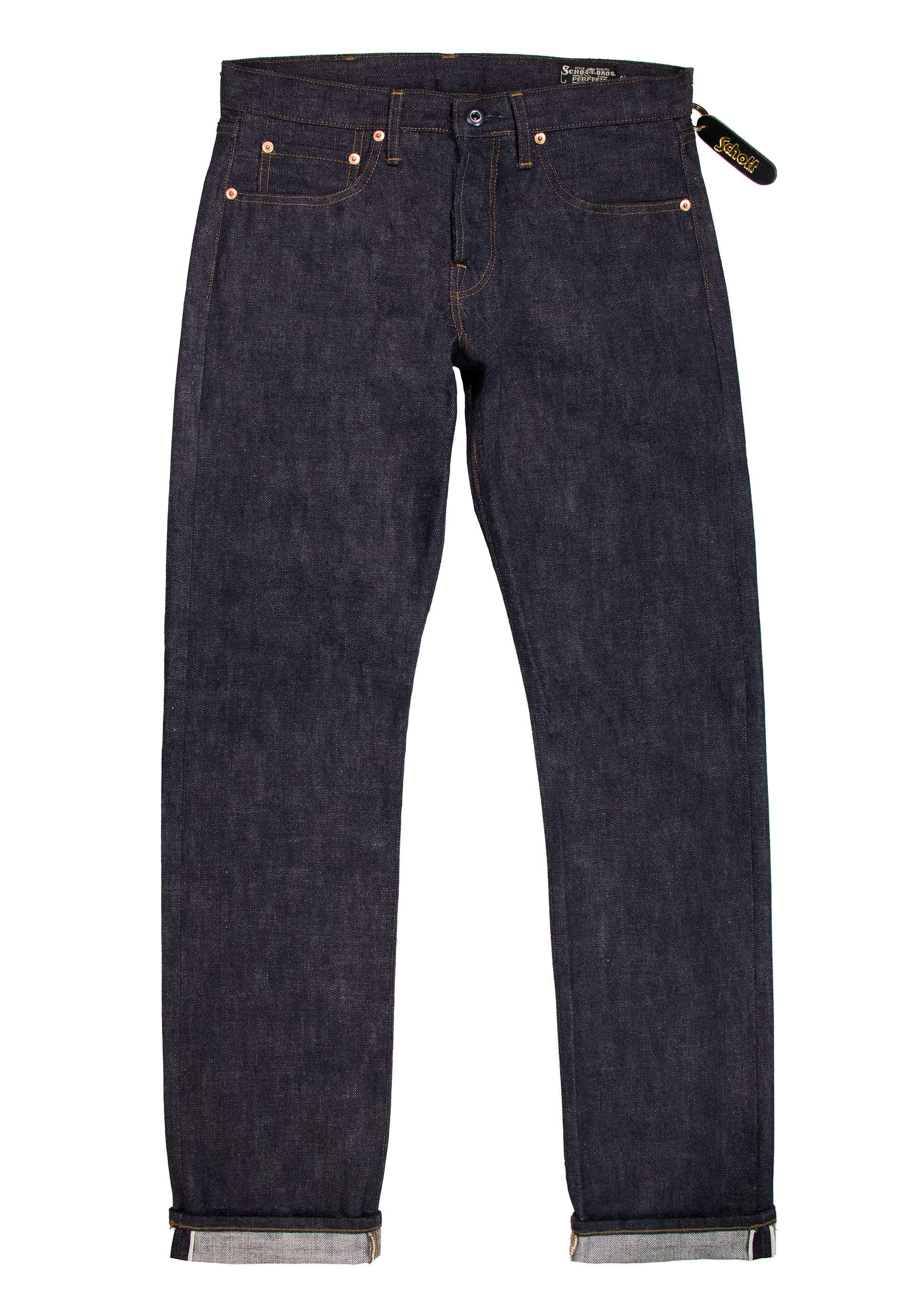 schott perfect バウォッシュデニム セルヴィッチ 28インチ 【公式通販】