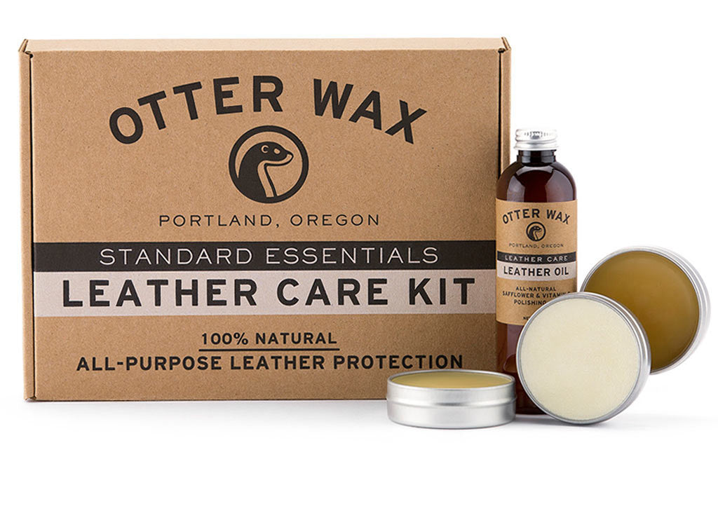 小物 ROCKSTEADY waxed lamb leather NULLUS LC010 - Otter Wax Leather Care Kit – Schott N.Y.C.