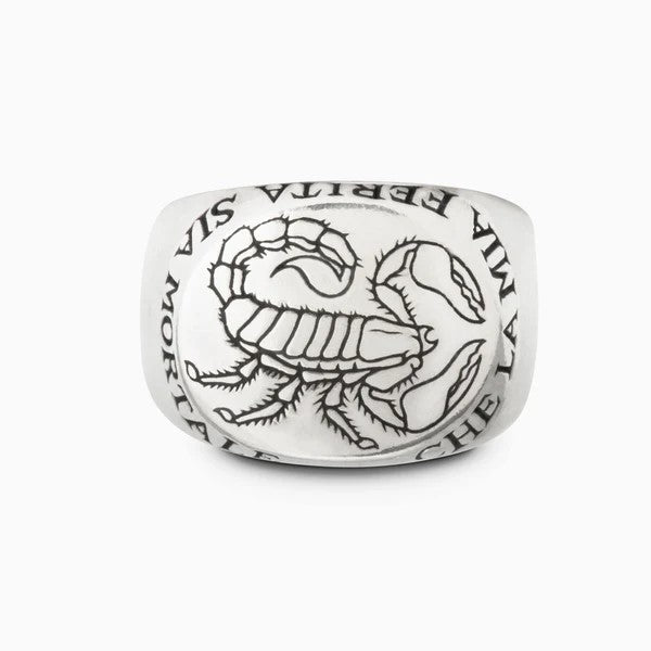 Digby & Iona ディグビーアンドアイオナ Scorpion RSCORP - Digby & Iona Scorpion Signet Ring – Schott N.Y.C.