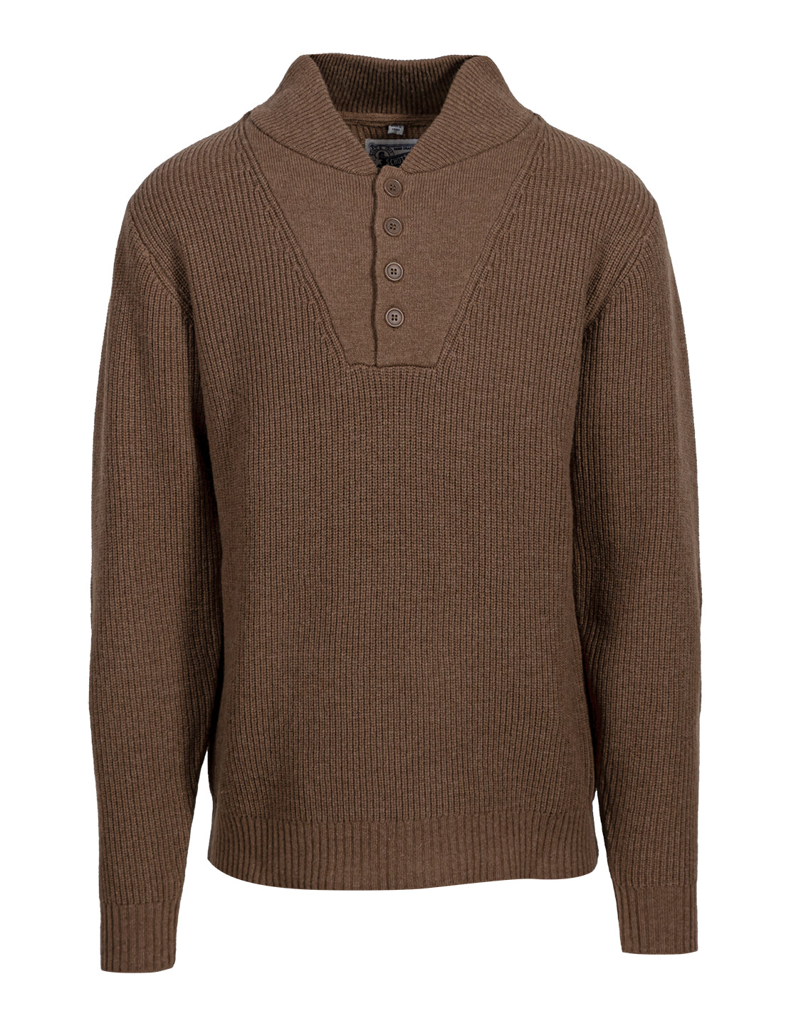 SW2101 - Wool Blend Military Henley Sweater – Schott N.Y.C.