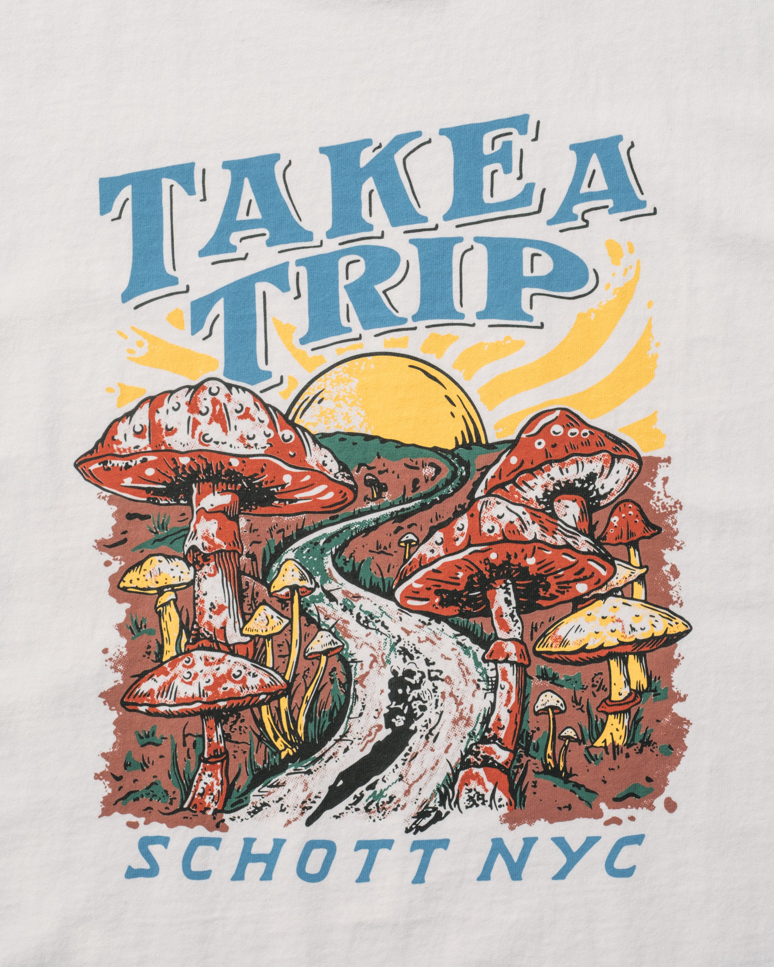 【ユージ】　schott Tシャツ TTRIP - Heavyweight Tee with Trip Graphic – Schott N.Y.C.