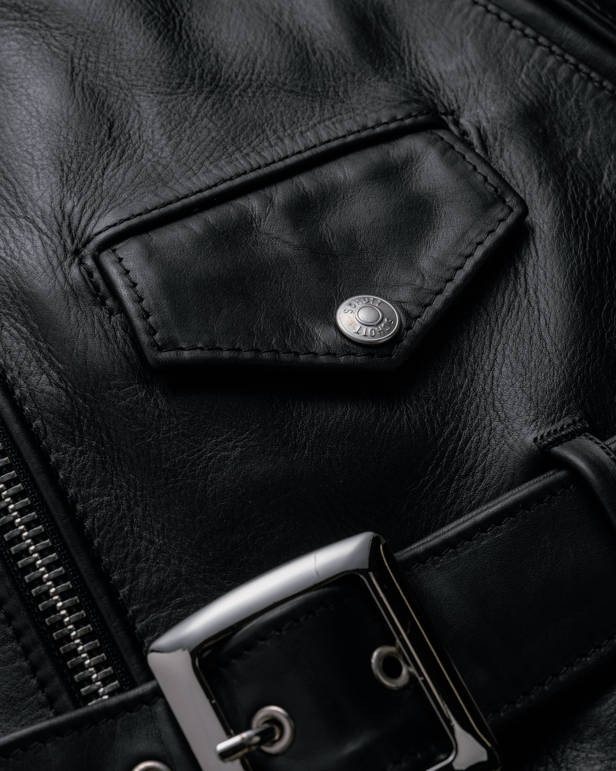 118L - Long Classic Perfecto® Leather Motorcycle Jacket – Schott