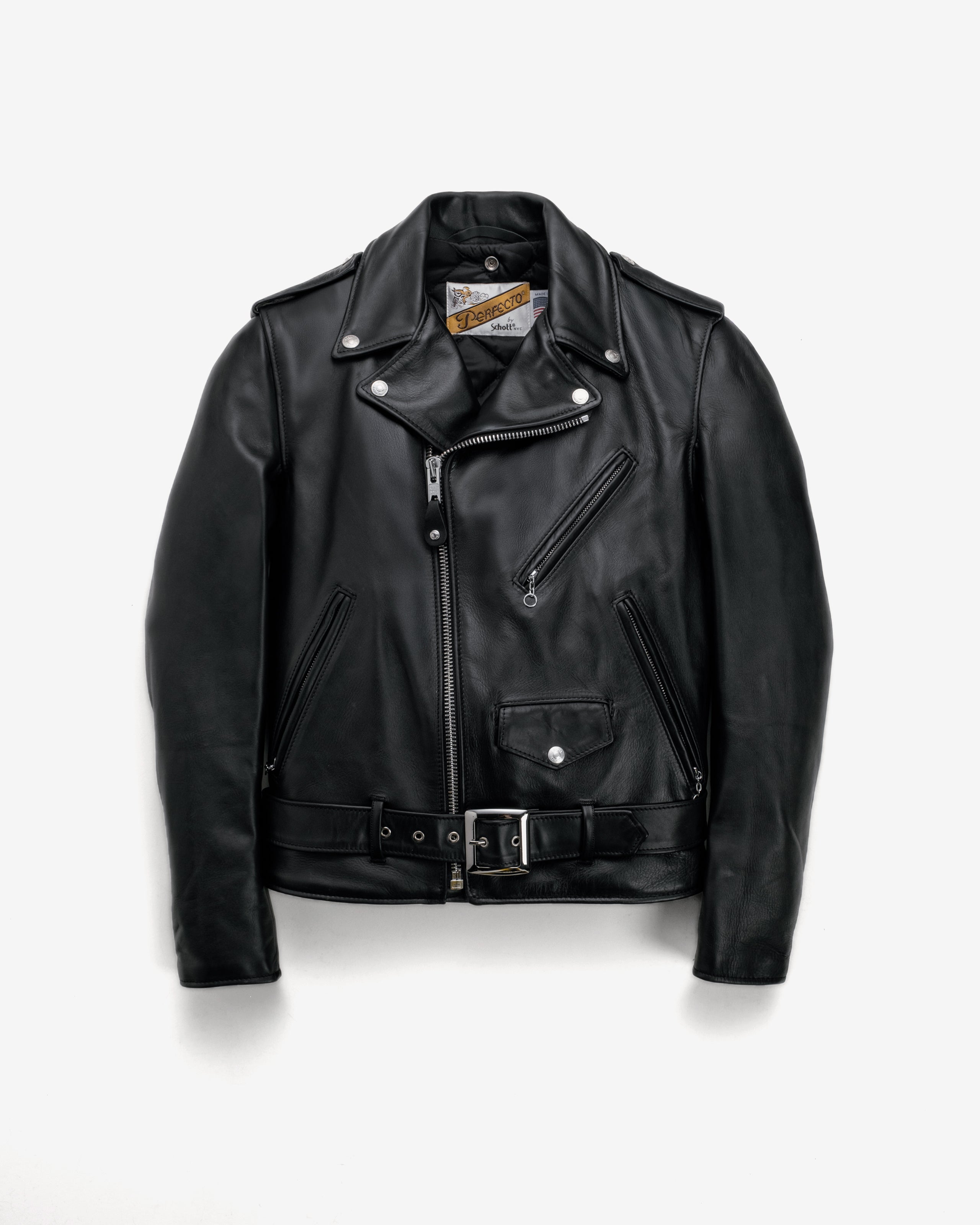 118 | Cowhide Perfecto® Motorcycle Jacket – Schott N.Y.C.