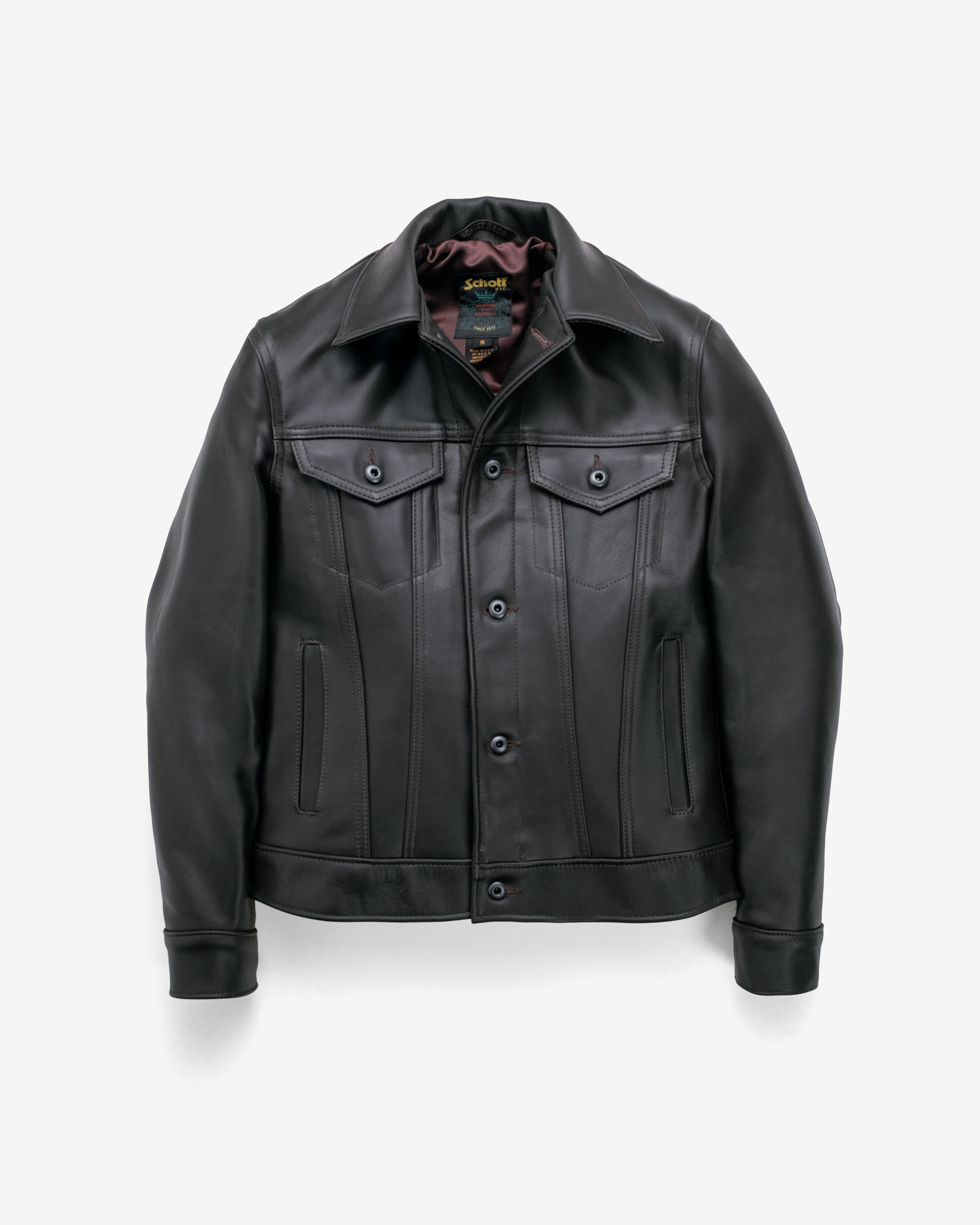 美品　schott classic truker jacket S 554 - Schott Retro Racer Jacket – Schott N.Y.C.