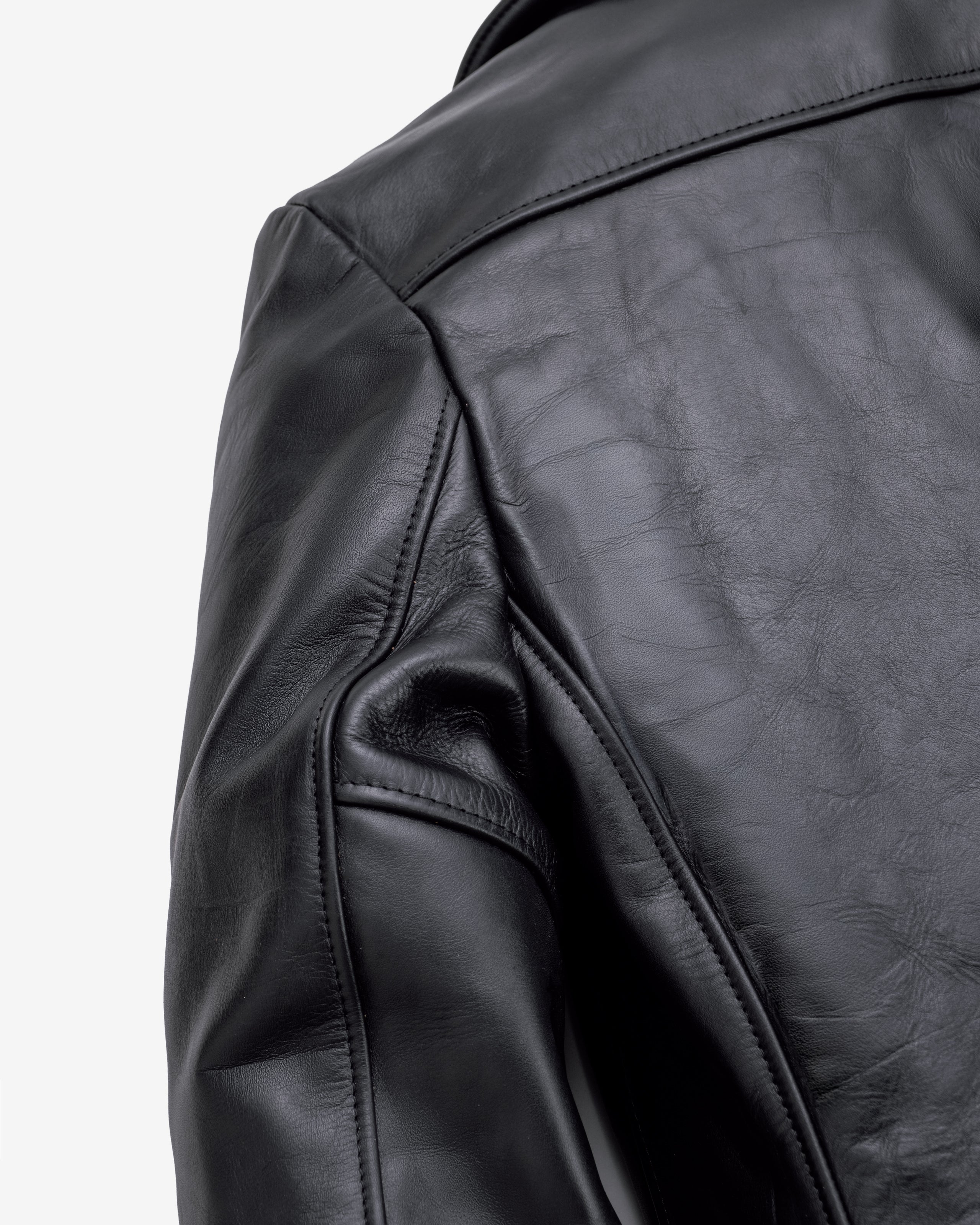 140 - Leather Naval Peacoat – Schott N.Y.C.