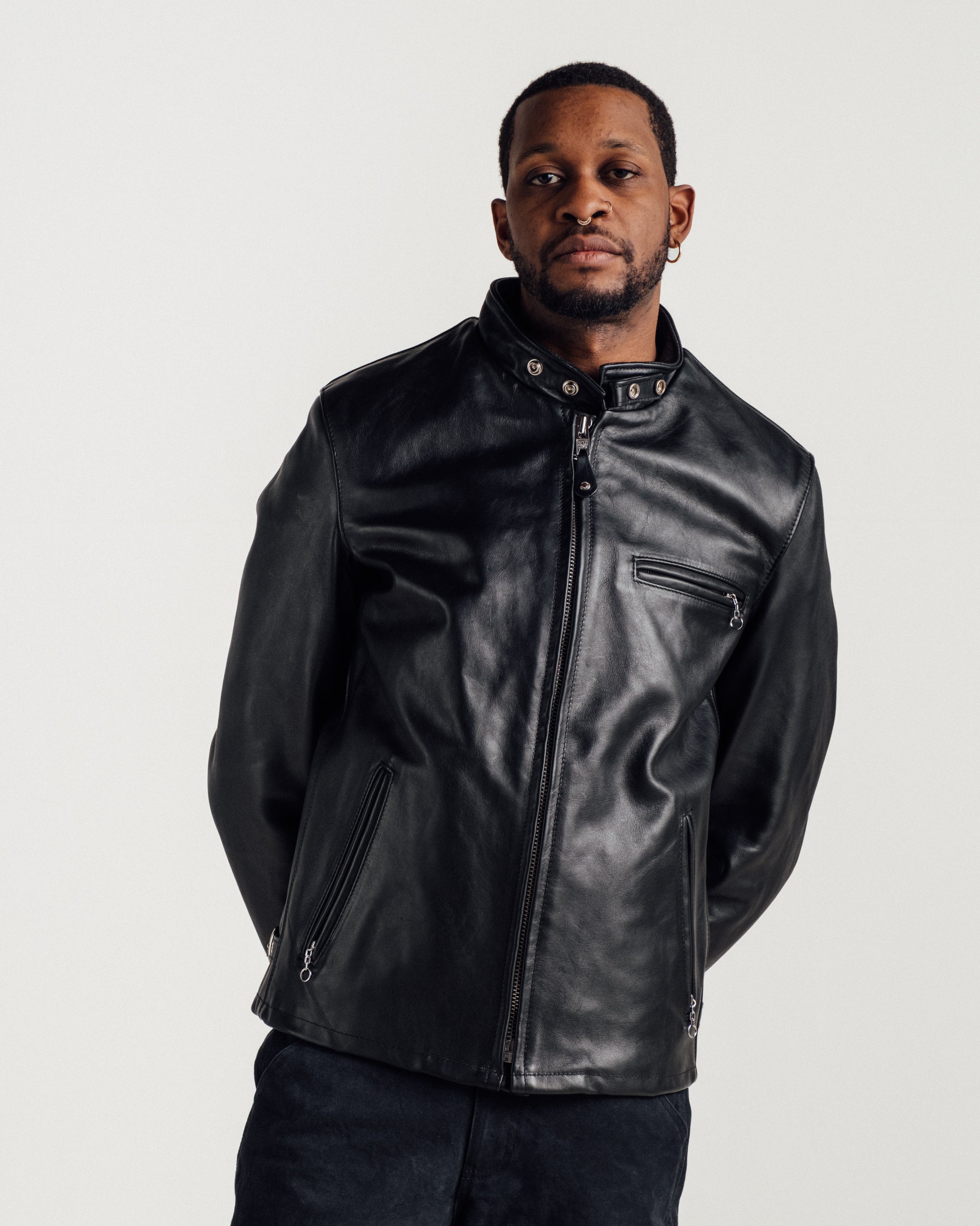 141L - Long Classic Racer Jacket – Schott N.Y.C.
