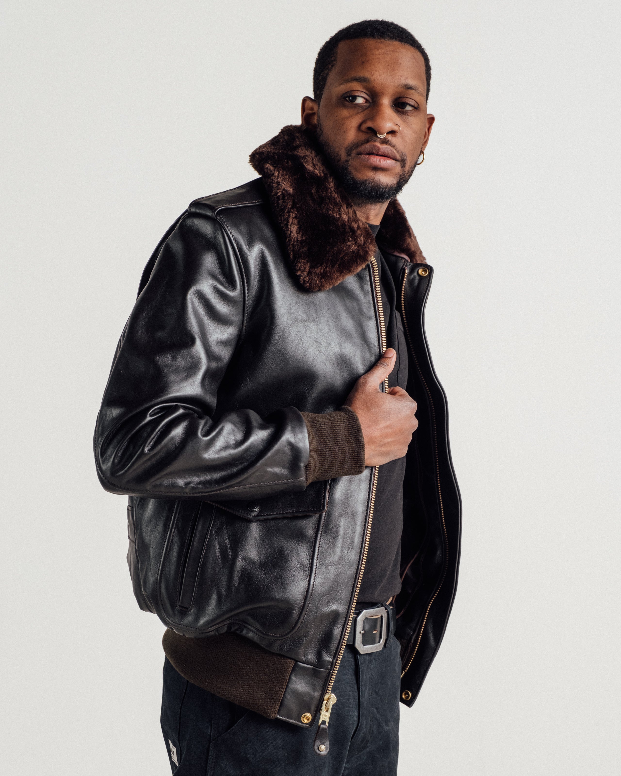 184SML - Long A-2 Flight Jacket – Schott N.Y.C.