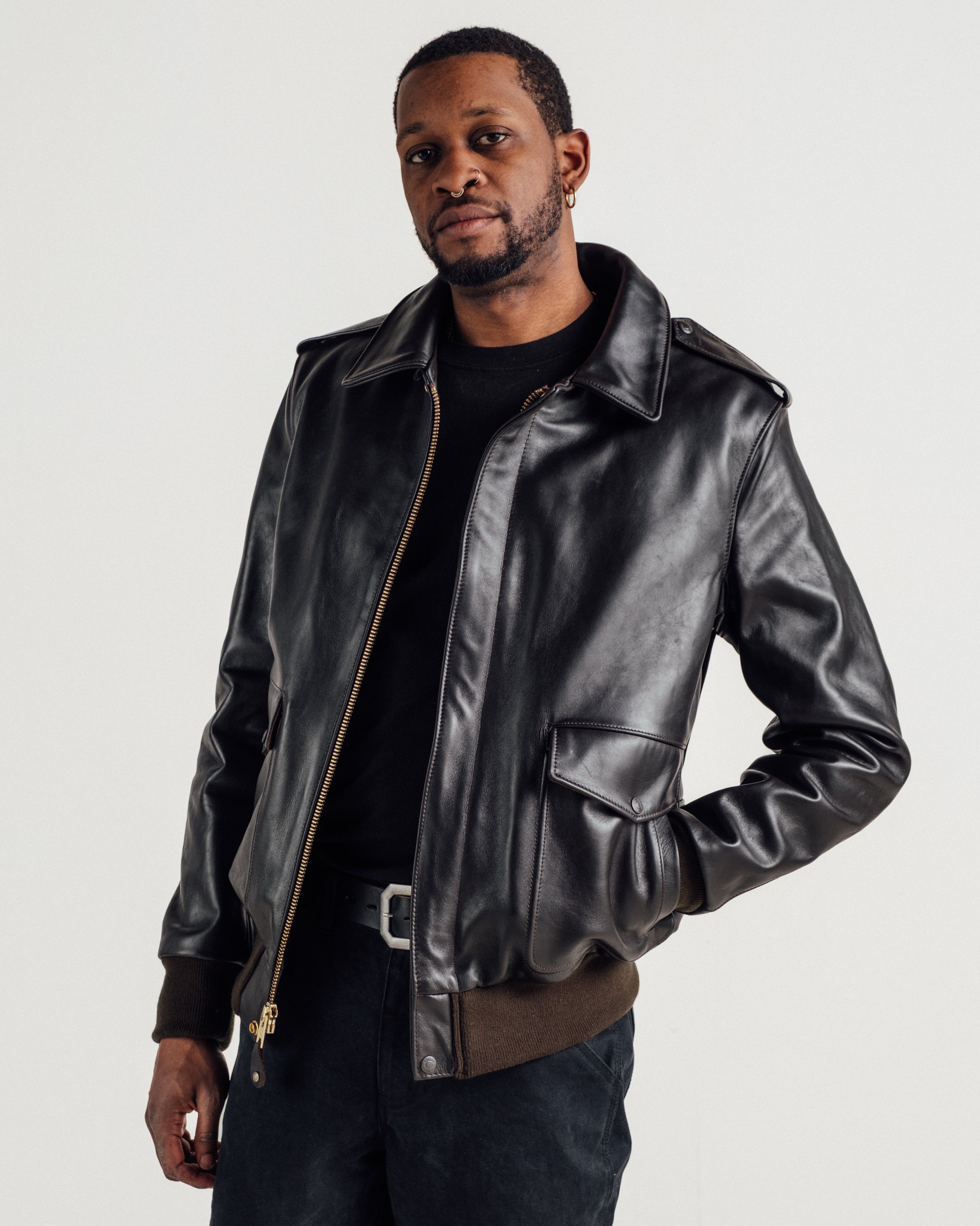 184SML - Long A-2 Flight Jacket – Schott N.Y.C.