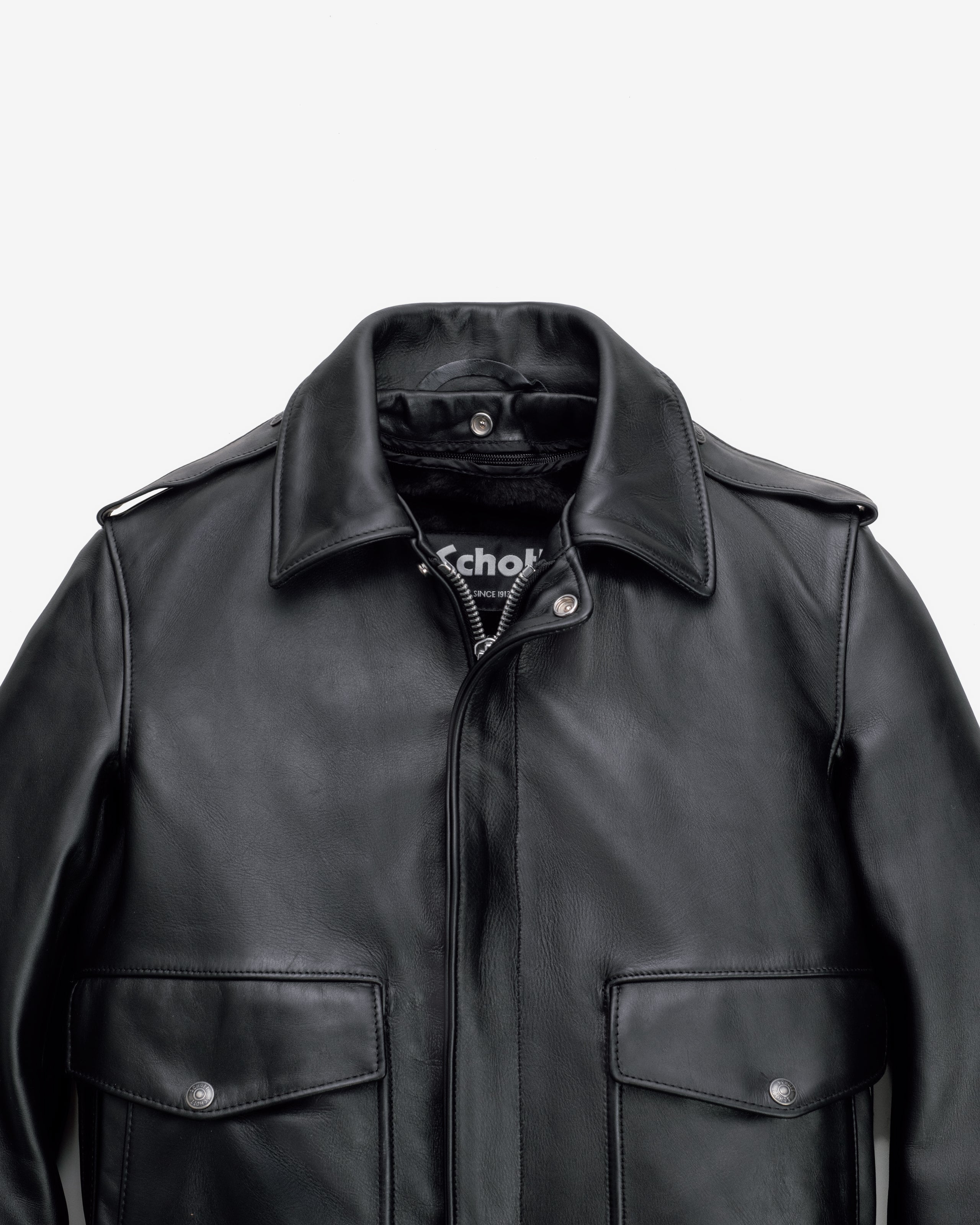 184SM | A-2 Naked Cowhide Leather Flight Jacket – Schott N.Y.C.