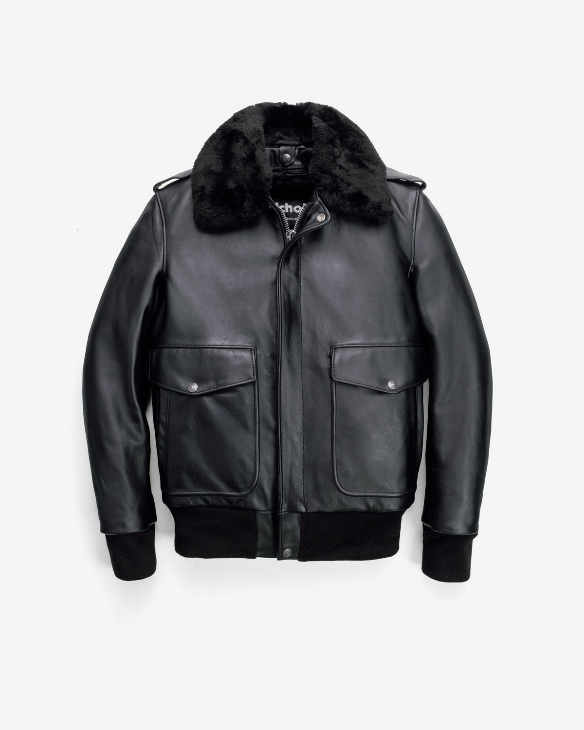 184SM | A-2 Naked Cowhide Leather Flight Jacket – Schott N.Y.C