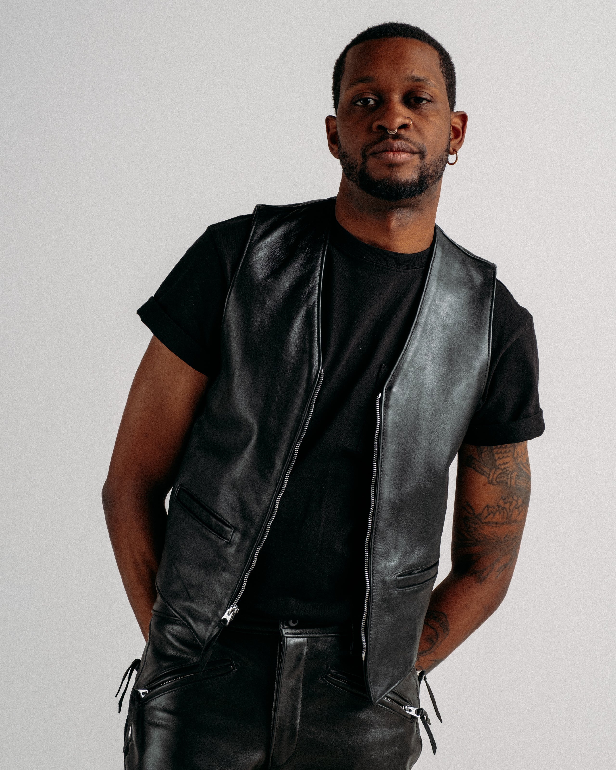 193V | Naked Cowhide Vest – Schott N.Y.C.