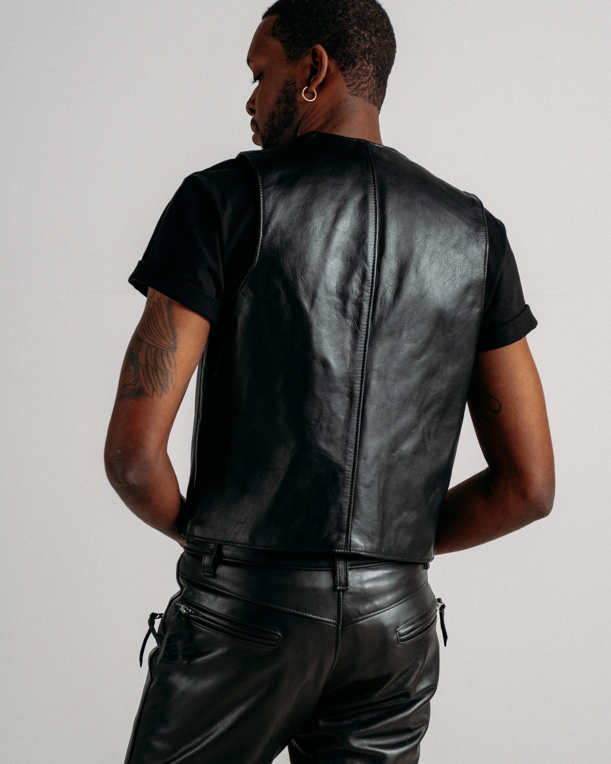 193V | Naked Cowhide Vest – Schott N.Y.C.