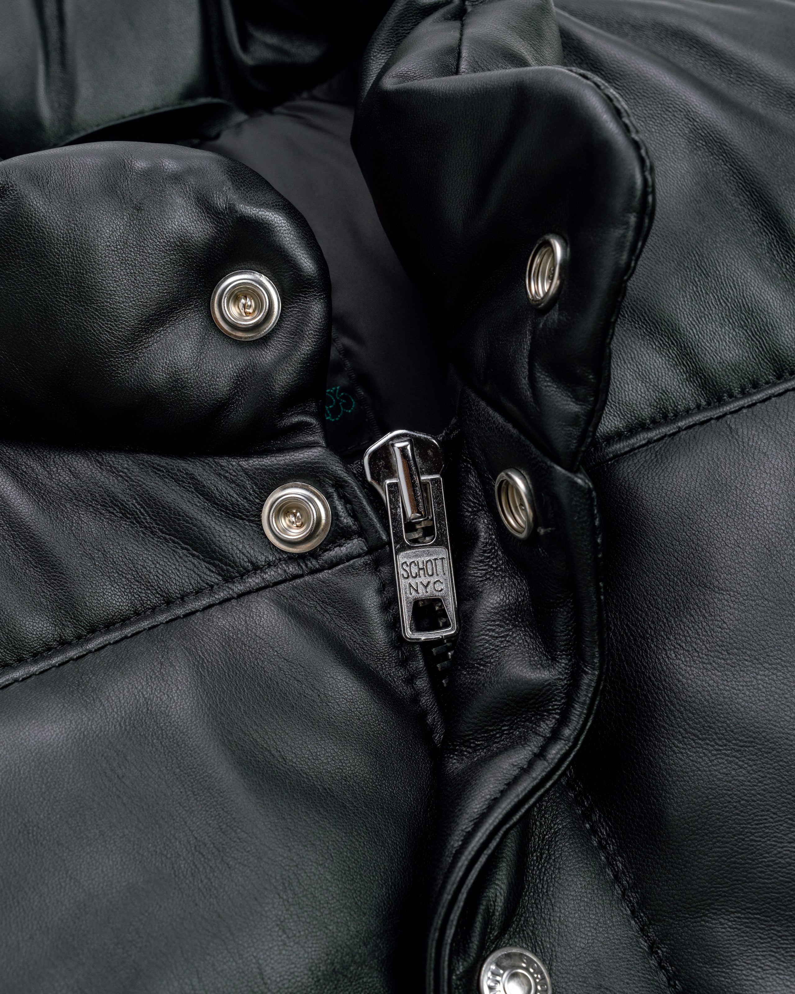 204DV | Down Filled Lambskin Vest – Schott N.Y.C.