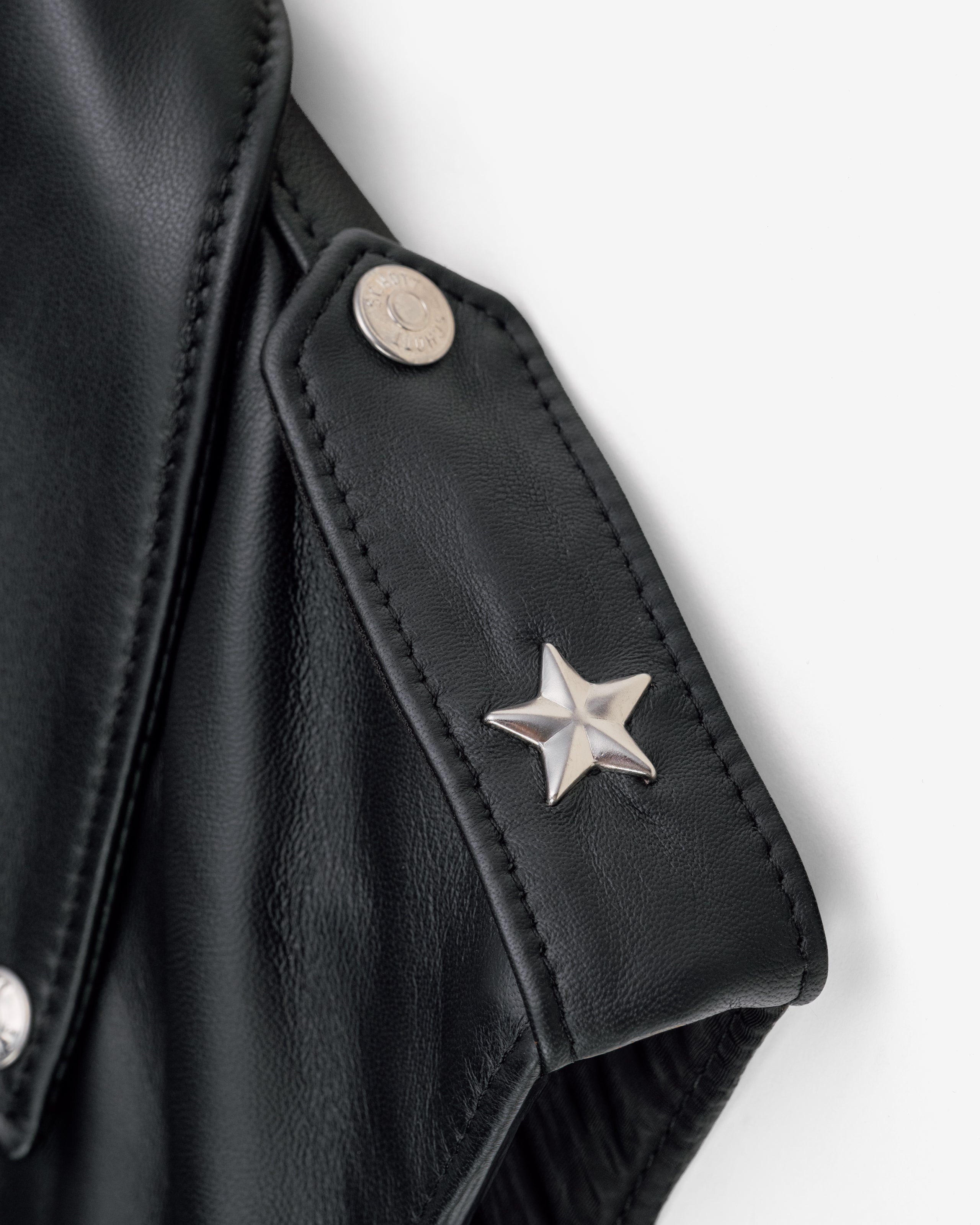 213V | Lambskin Lambskin 'Perfecto' Vest – Schott N.Y.C.