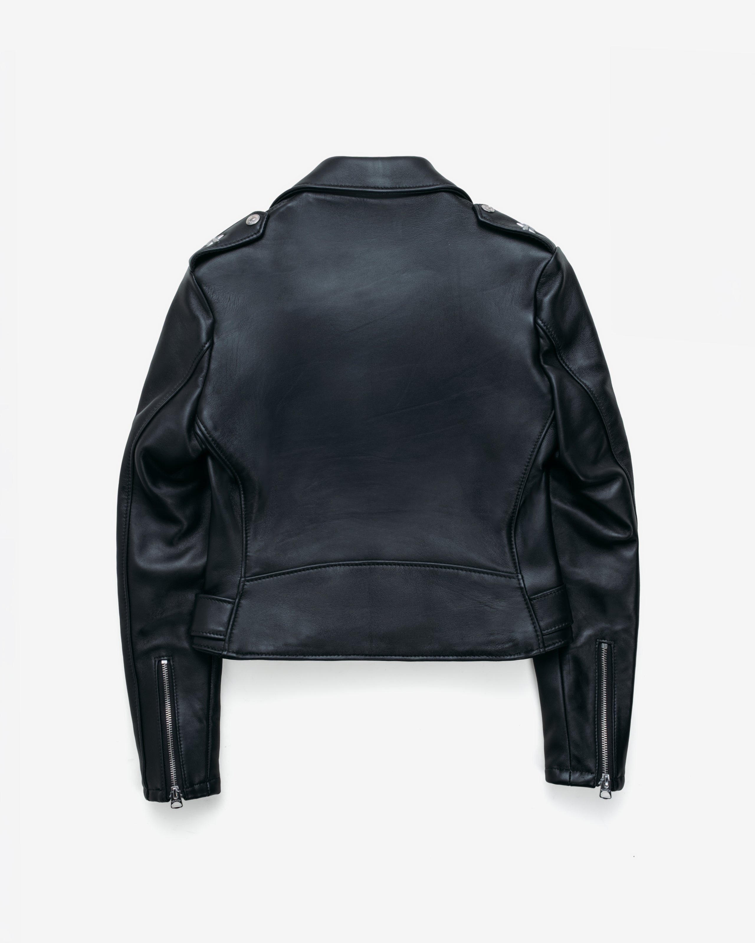 218W - Women's Cropped Perfecto® in Lambskin Leather Jacket