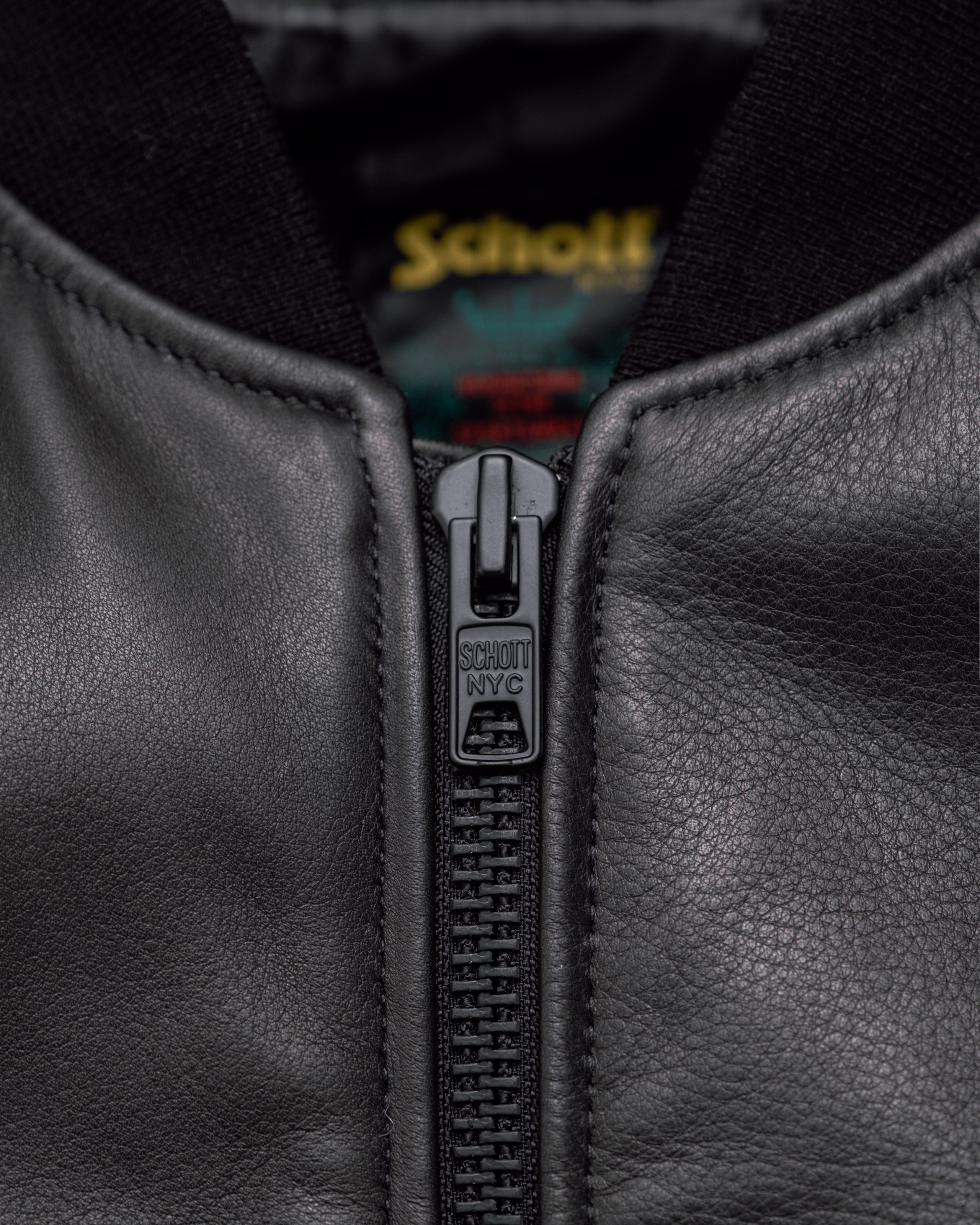 237 - Lightweight Natural Pebble Cowhide Leather Bomber Jacket