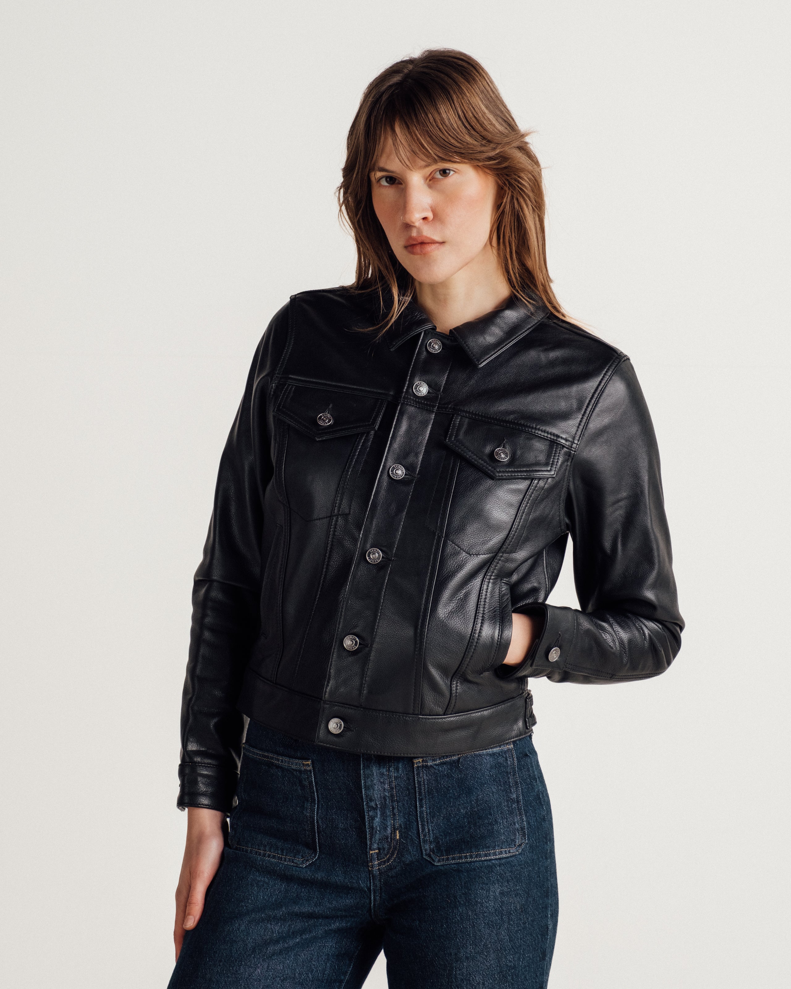2401W | Lightweight Cowhide Type 3 Jacket – Schott N.Y.C.