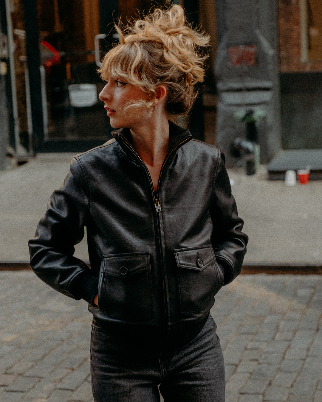 2404W - Women's A-1 Flight Jacket – Schott N.Y.C.
