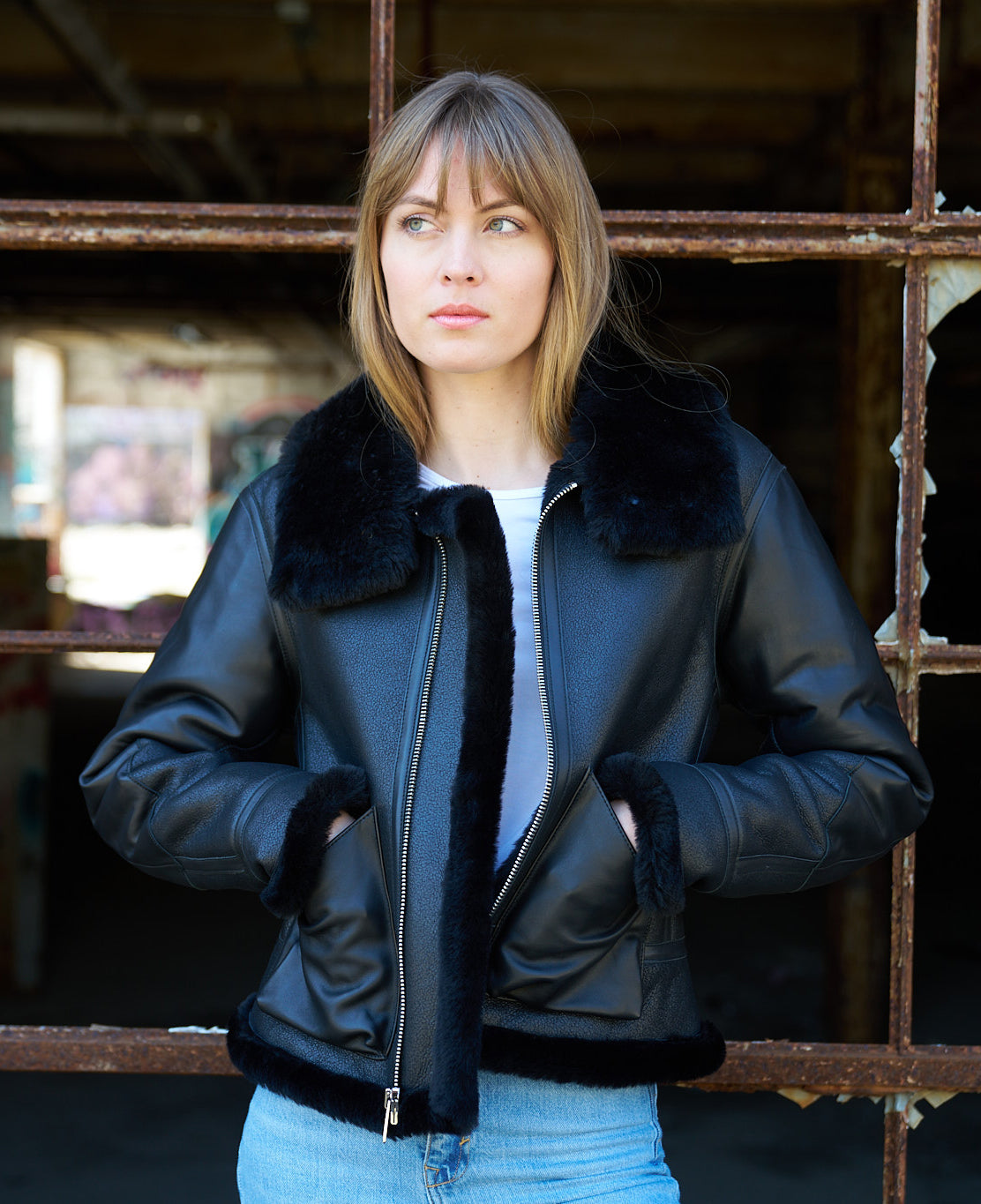 2413SW - Women's B-3 Bomber Jacket – Schott N.Y.C.