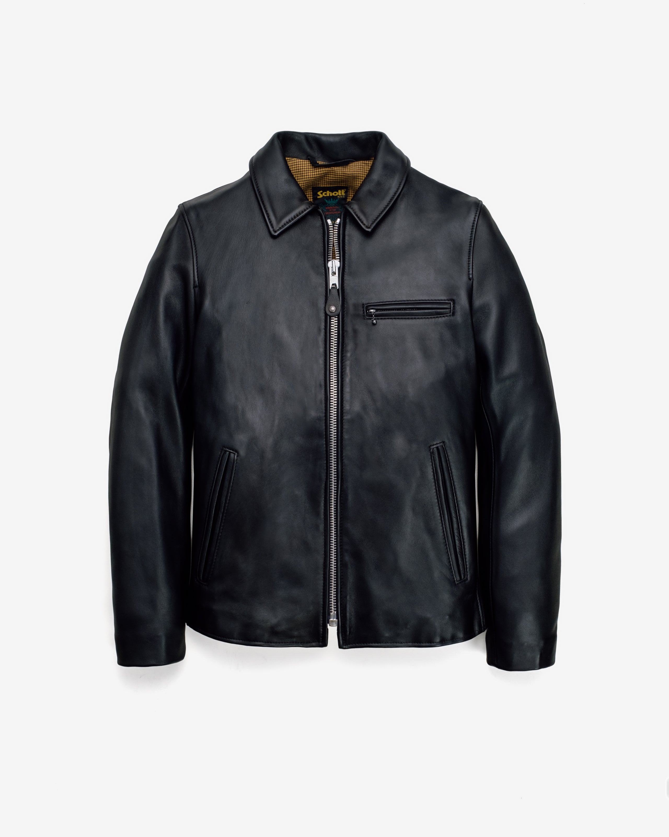 246 - Soft Touch Lambskin Delivery Jacket – Schott N.Y.C.
