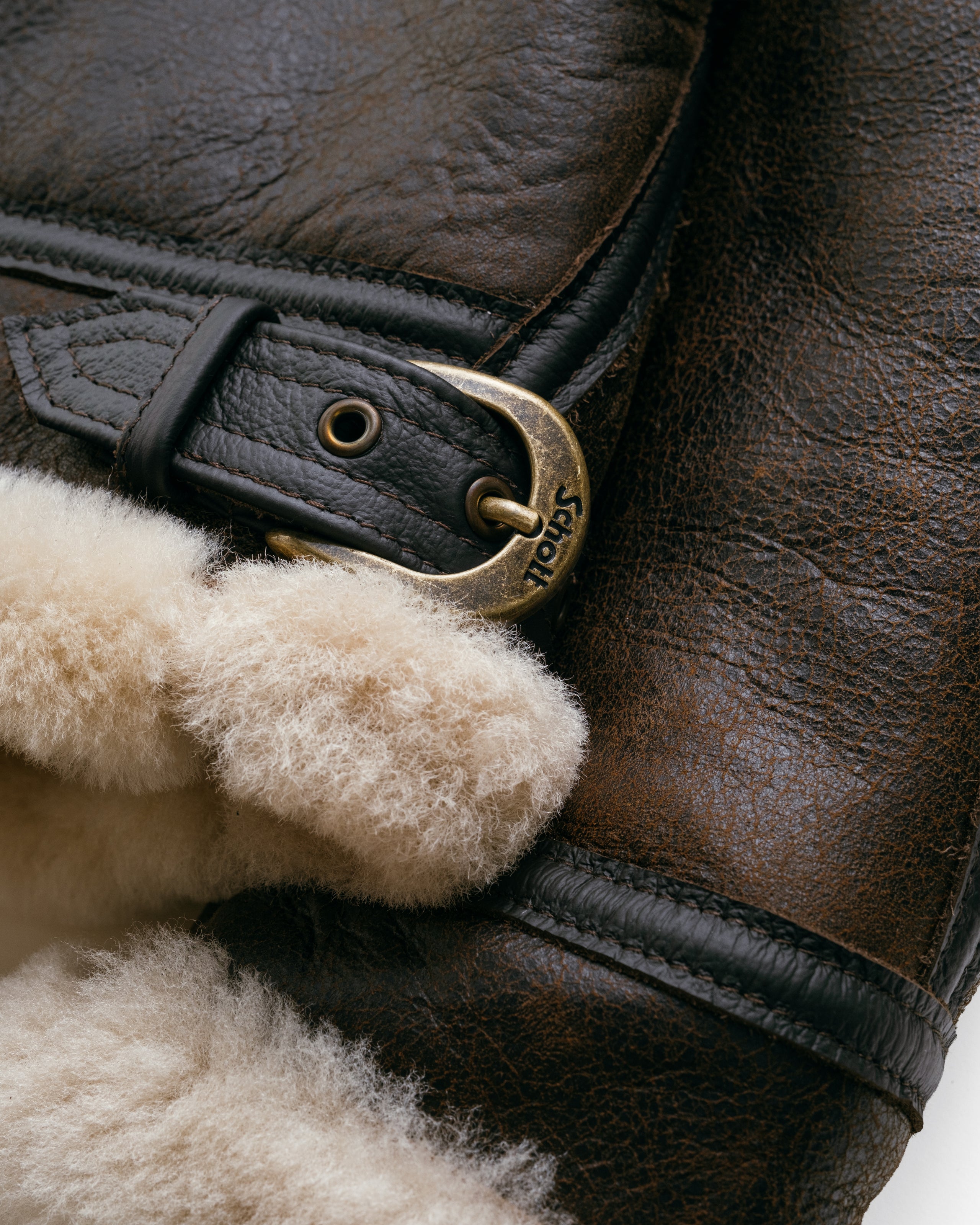 247SW - Women's Sheepskin B-3 Bomber Jacket – Schott N.Y.C.
