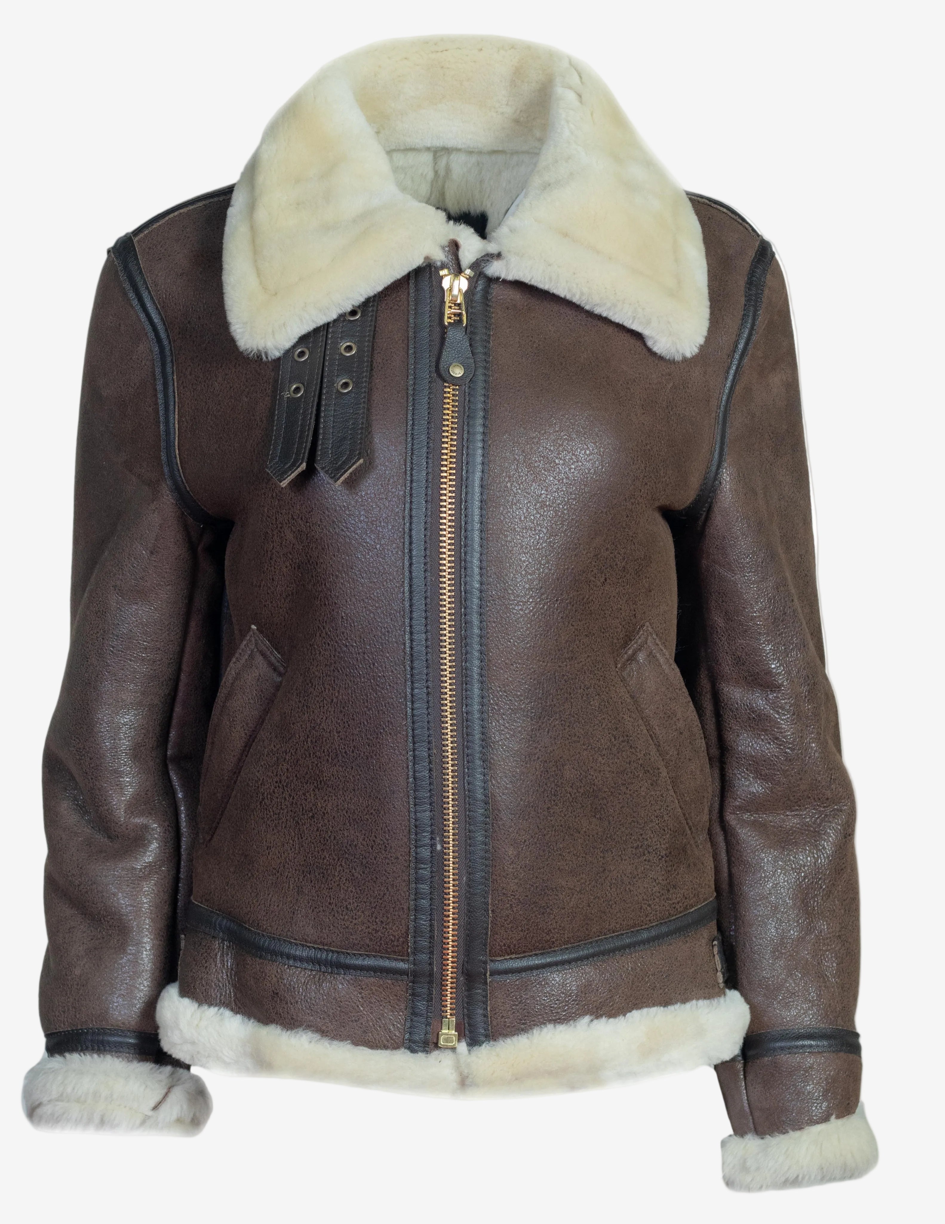 247SW - Women's Sheepskin B-3 Bomber Jacket – Schott N.Y.C.