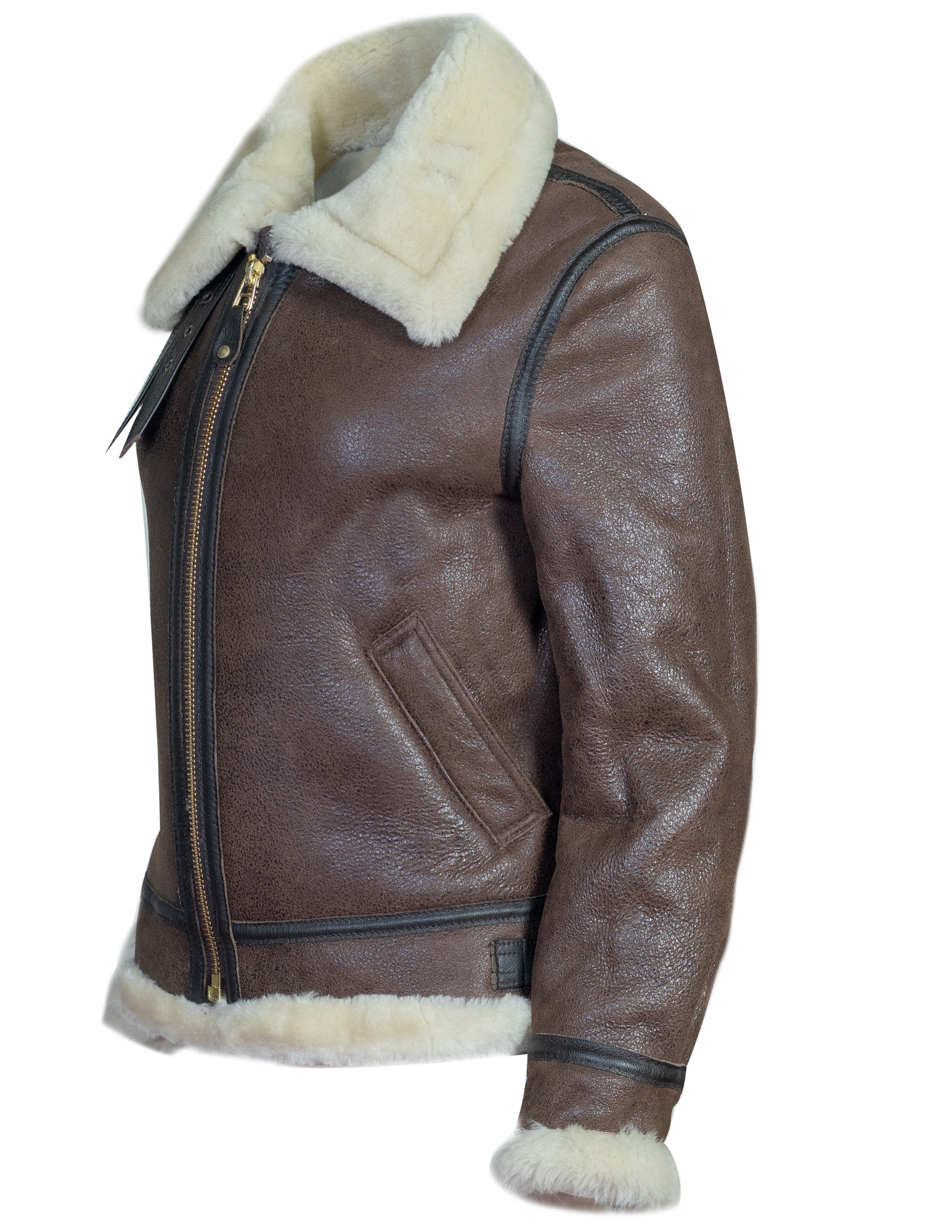 247SW - Women's Sheepskin B-3 Bomber Jacket – Schott N.Y.C.
