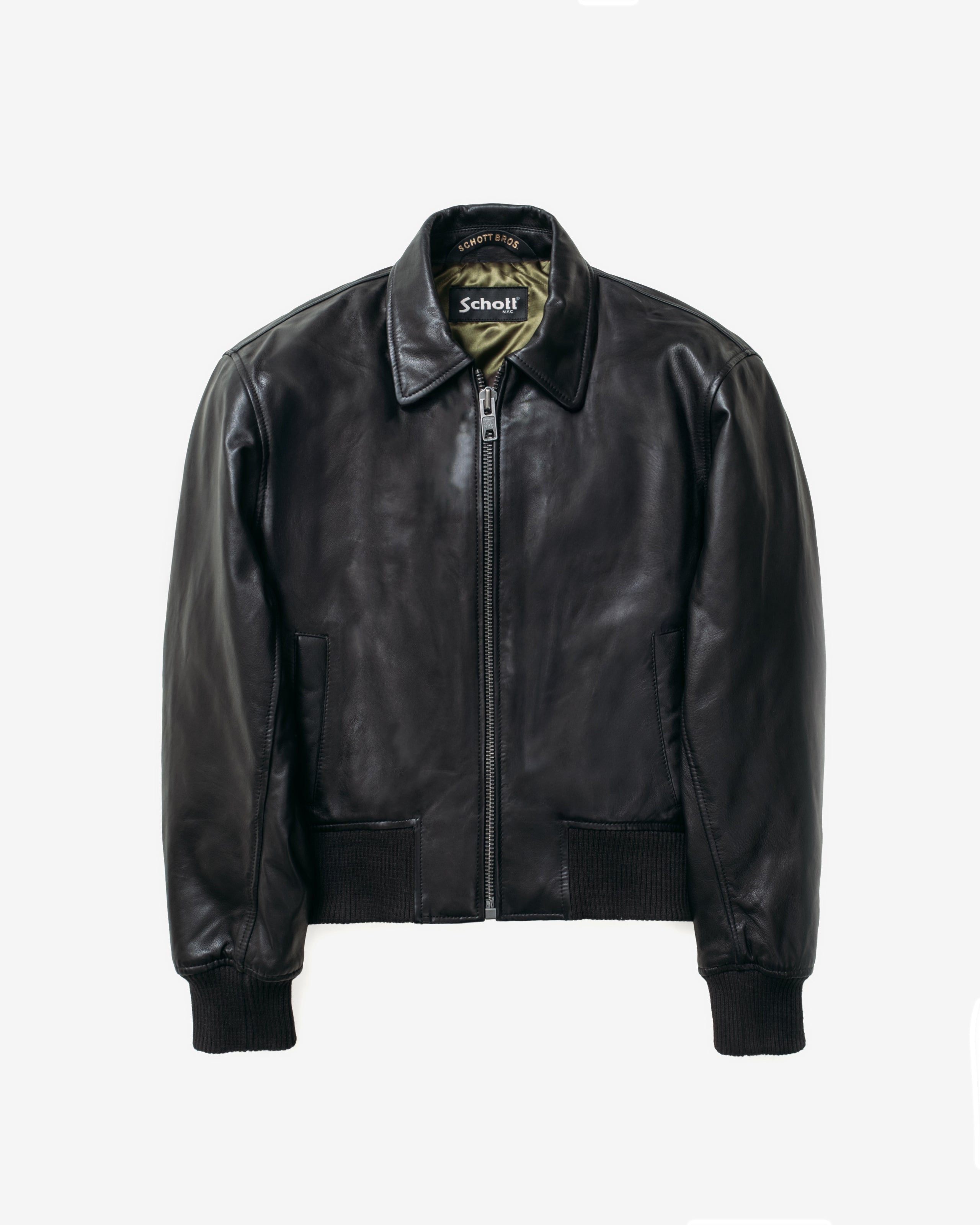 ジャケット・アウター NO MAINTENANCE LAMBSKIN BOMBER No Maintenance - Aero Leather Jacket | NO MAINTENANCE