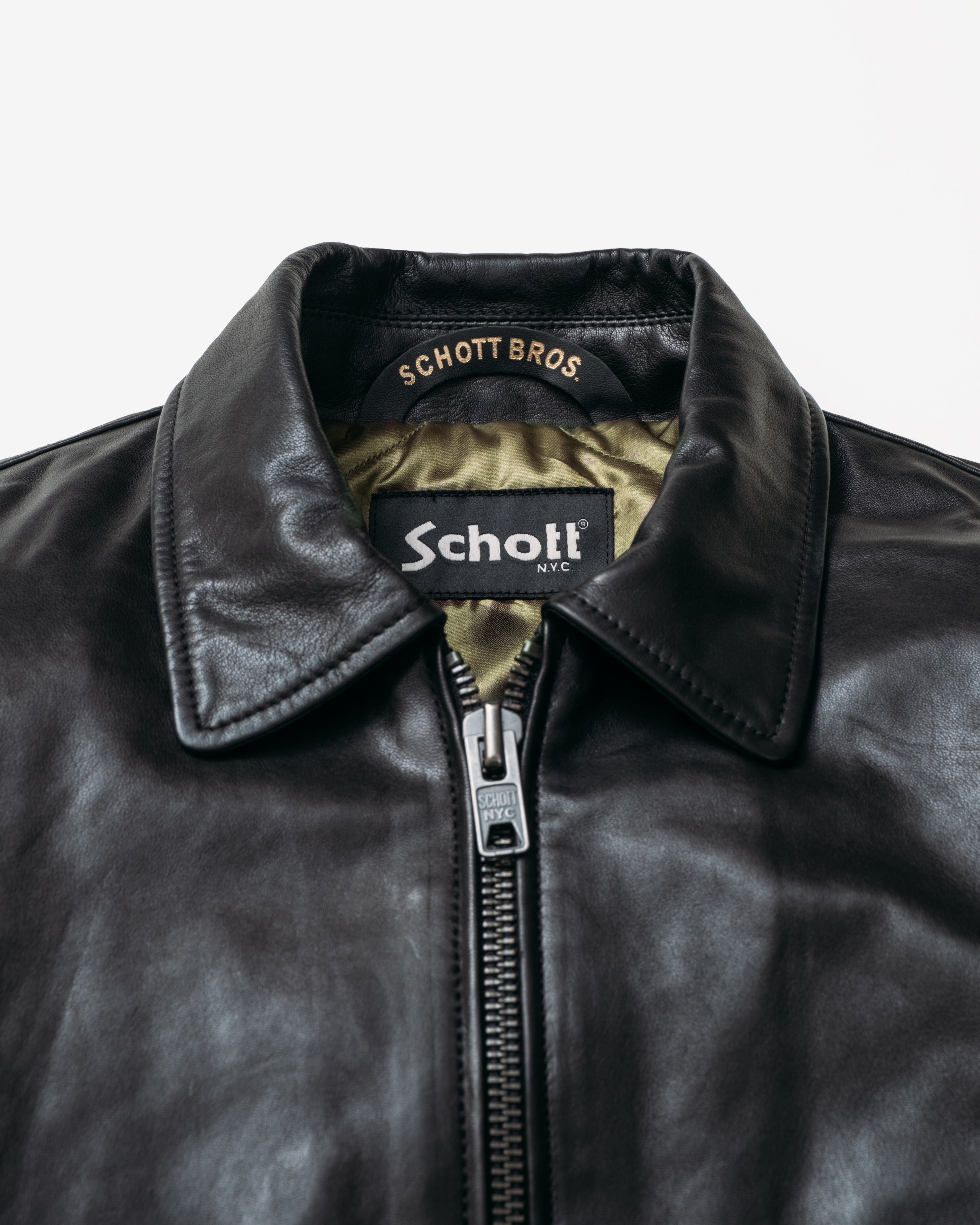 2527W - Women's Lambskin Bomber Jacket – Schott N.Y.C.