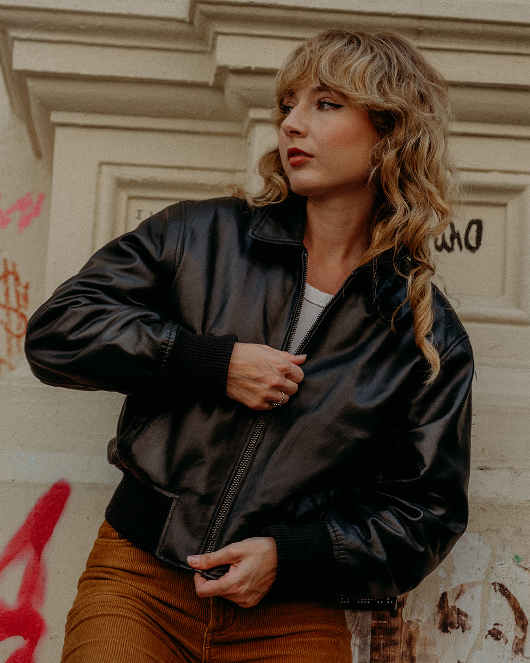 2527W - Women's Lambskin Bomber Jacket – Schott N.Y.C.