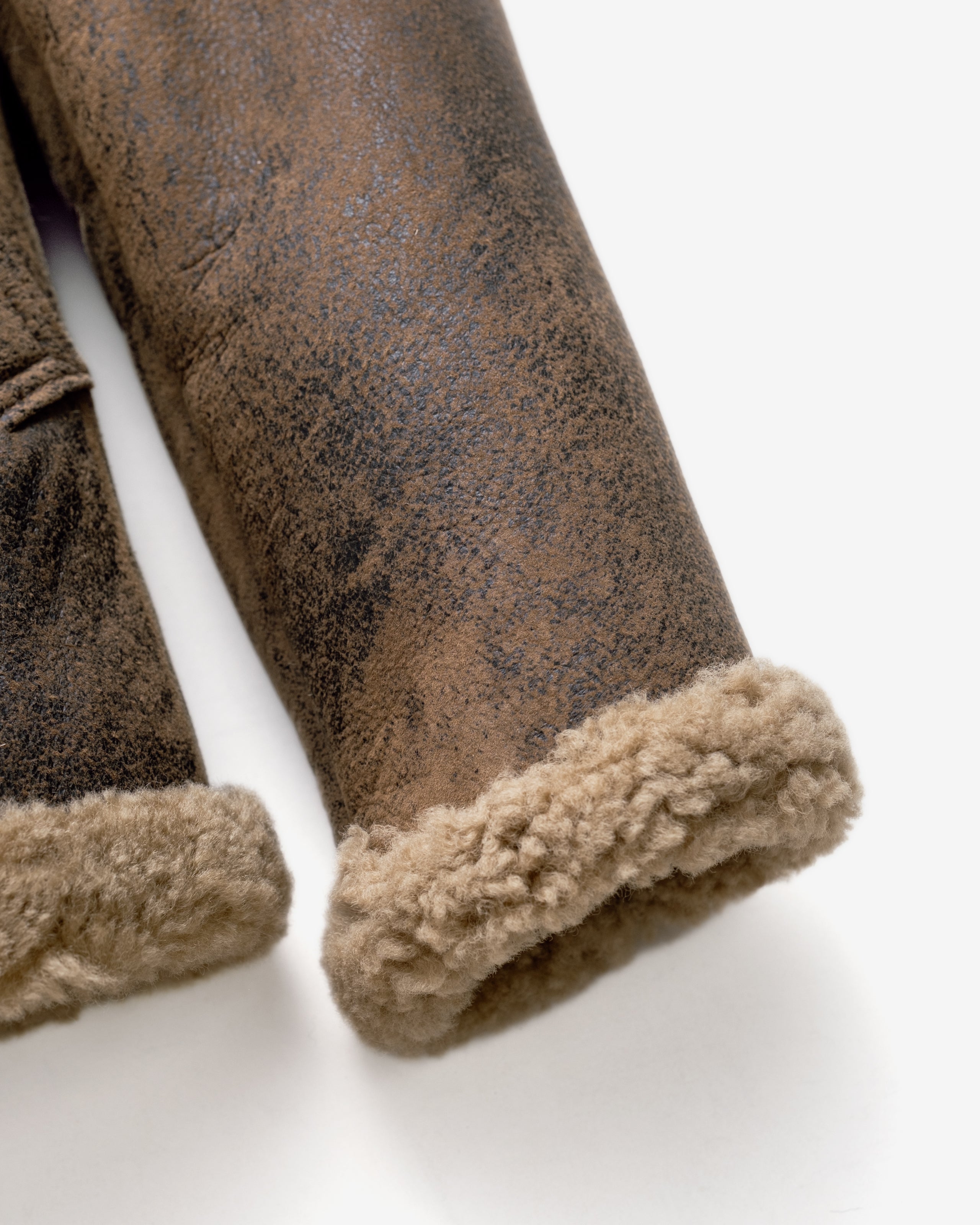 256S - ANTIQUE BROWN SHEEPSKIN JACKET – Schott N.Y.C.