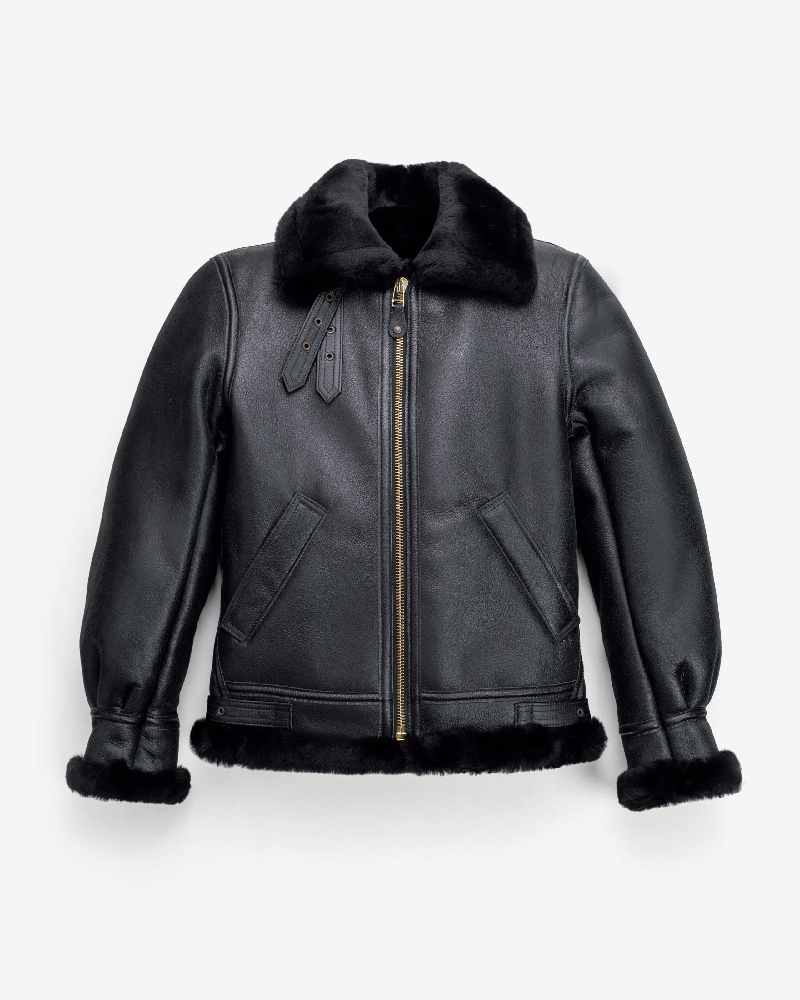 257S | Classic B-3 Sheepskin Bomber Jacket – Schott N.Y.C.