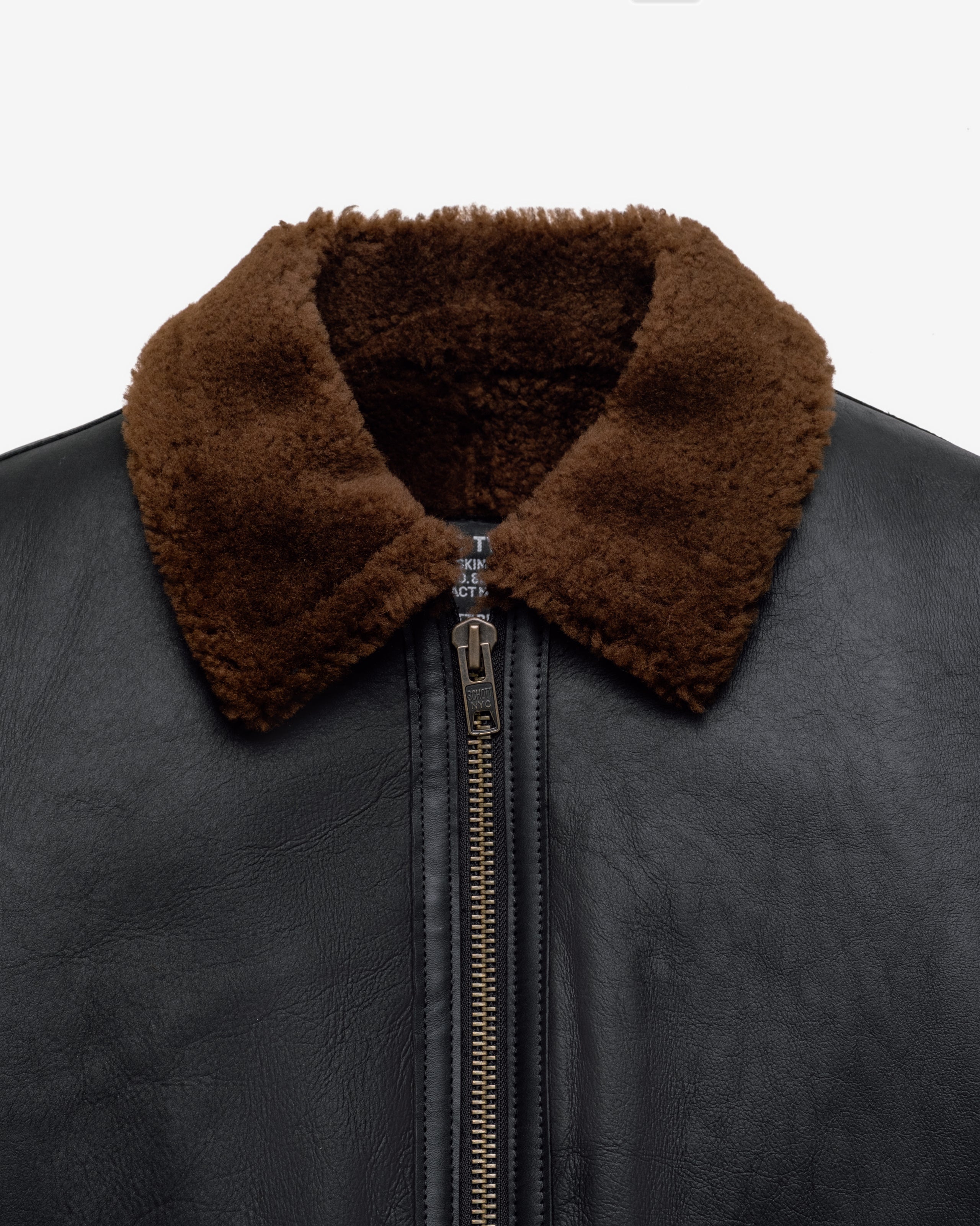 266S - B-6 Sheepskin jacket – Schott N.Y.C.