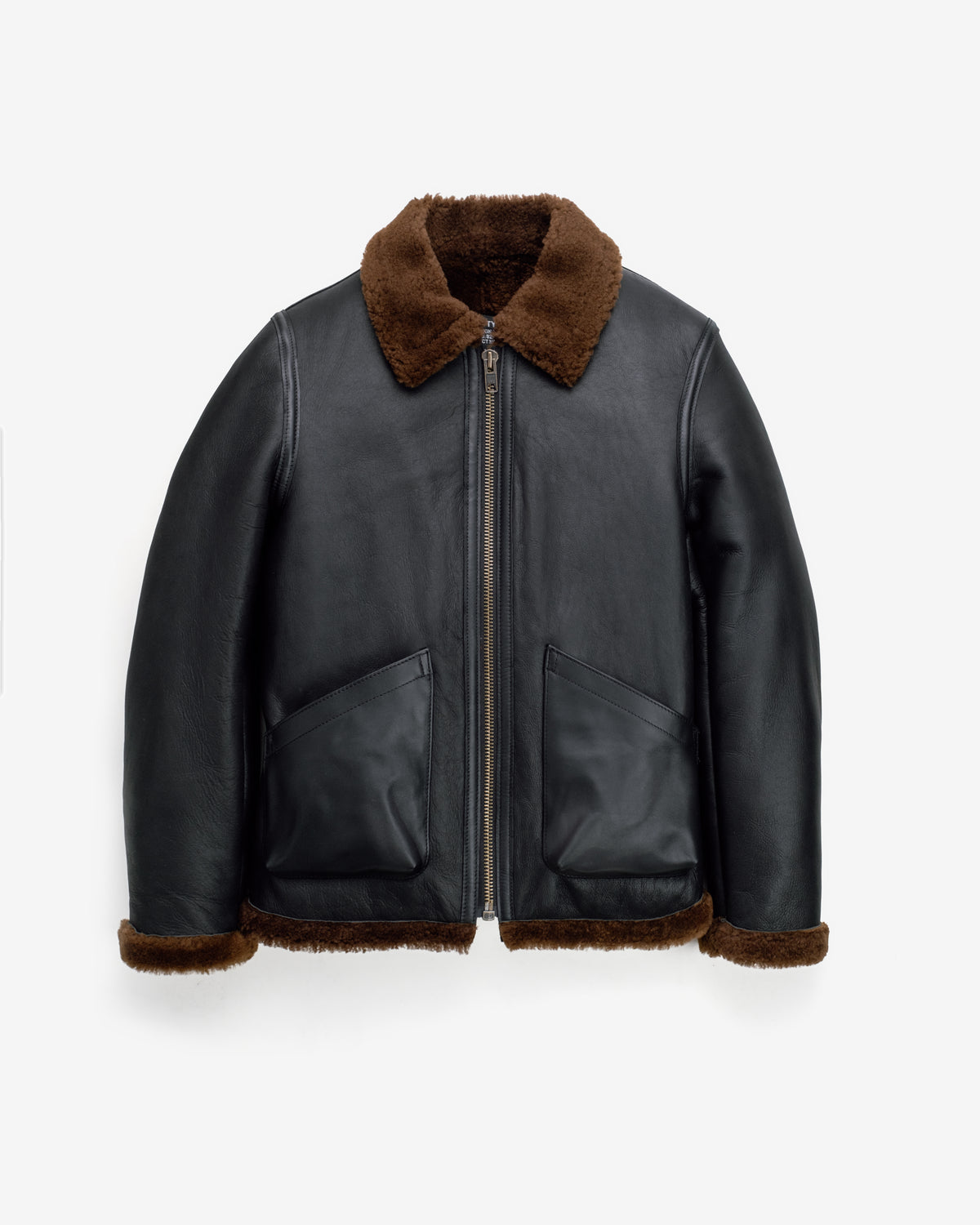 266S | B-6 Sheepskin Bomber Jacket – Schott N.Y.C