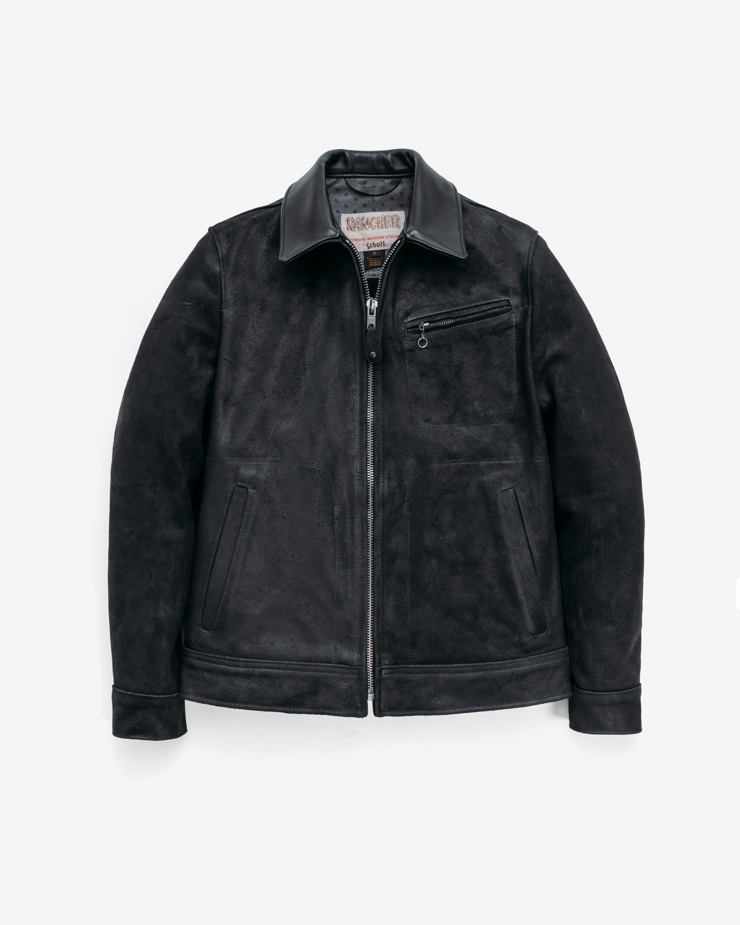 371 | Suede Unlined Cowhide Delivery Jacket – Schott N.Y.C.