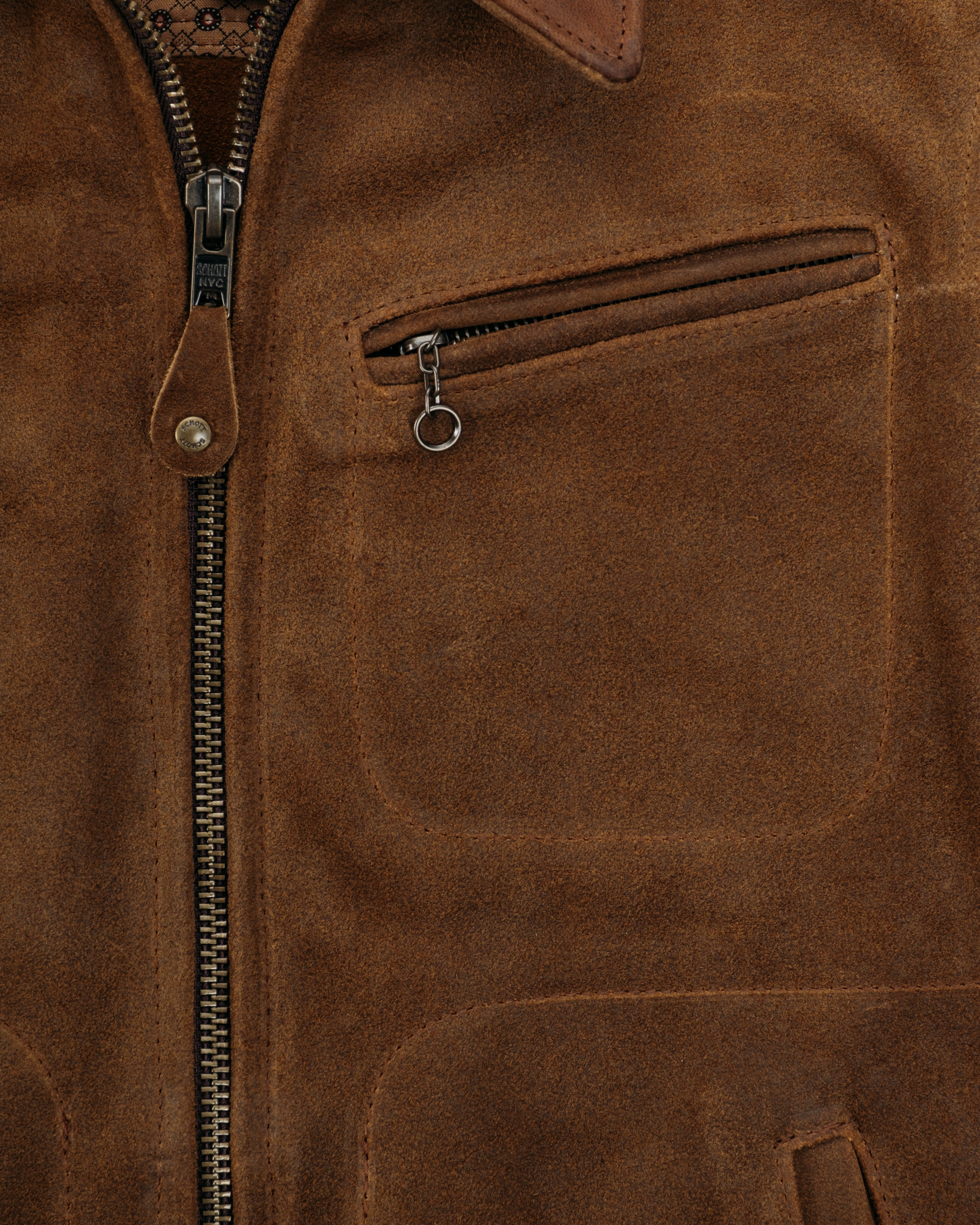 371 | Suede Unlined Cowhide Delivery Jacket – Schott N.Y.C.