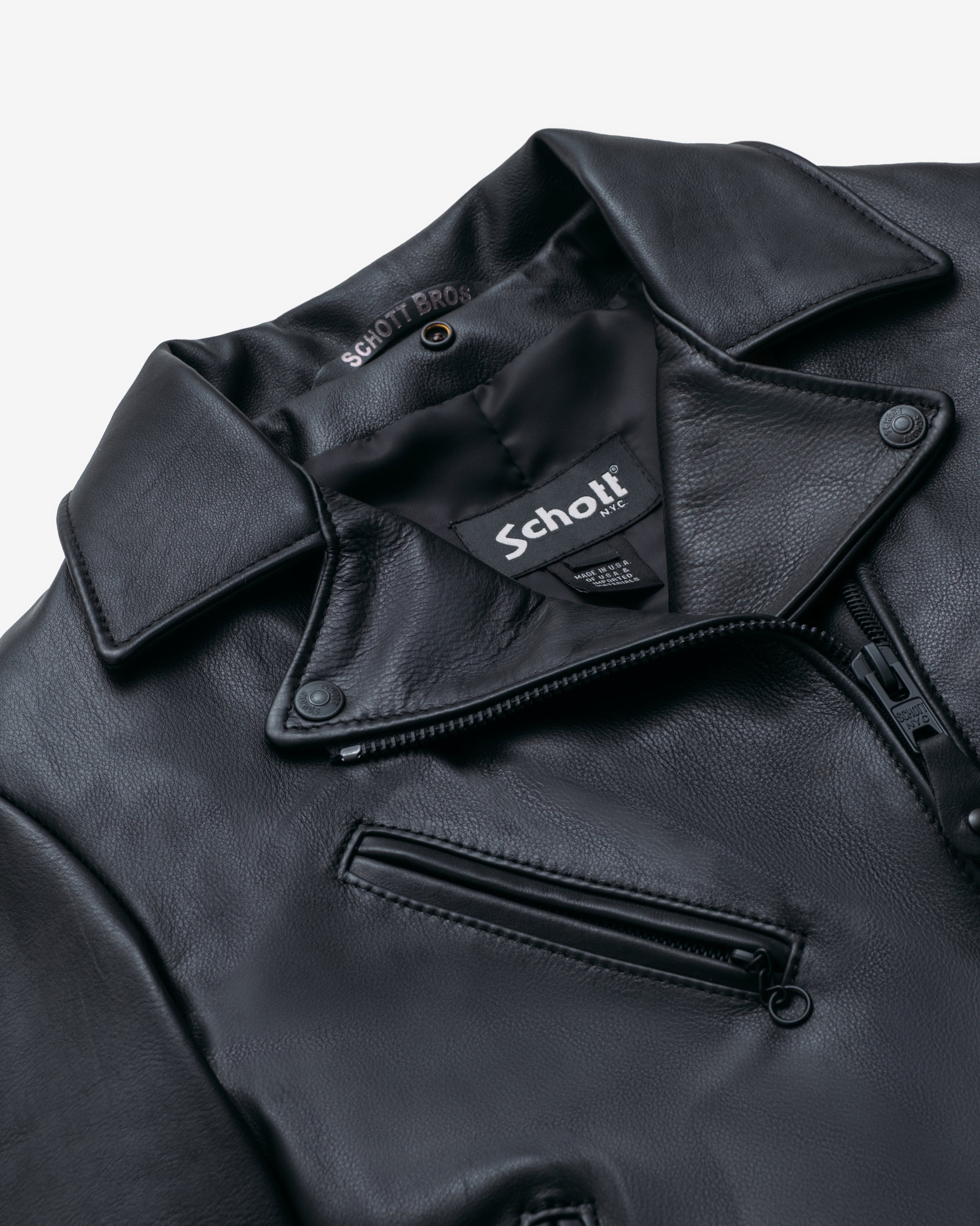 503W - Women's Cowhide Moto Jacket – Schott N.Y.C.