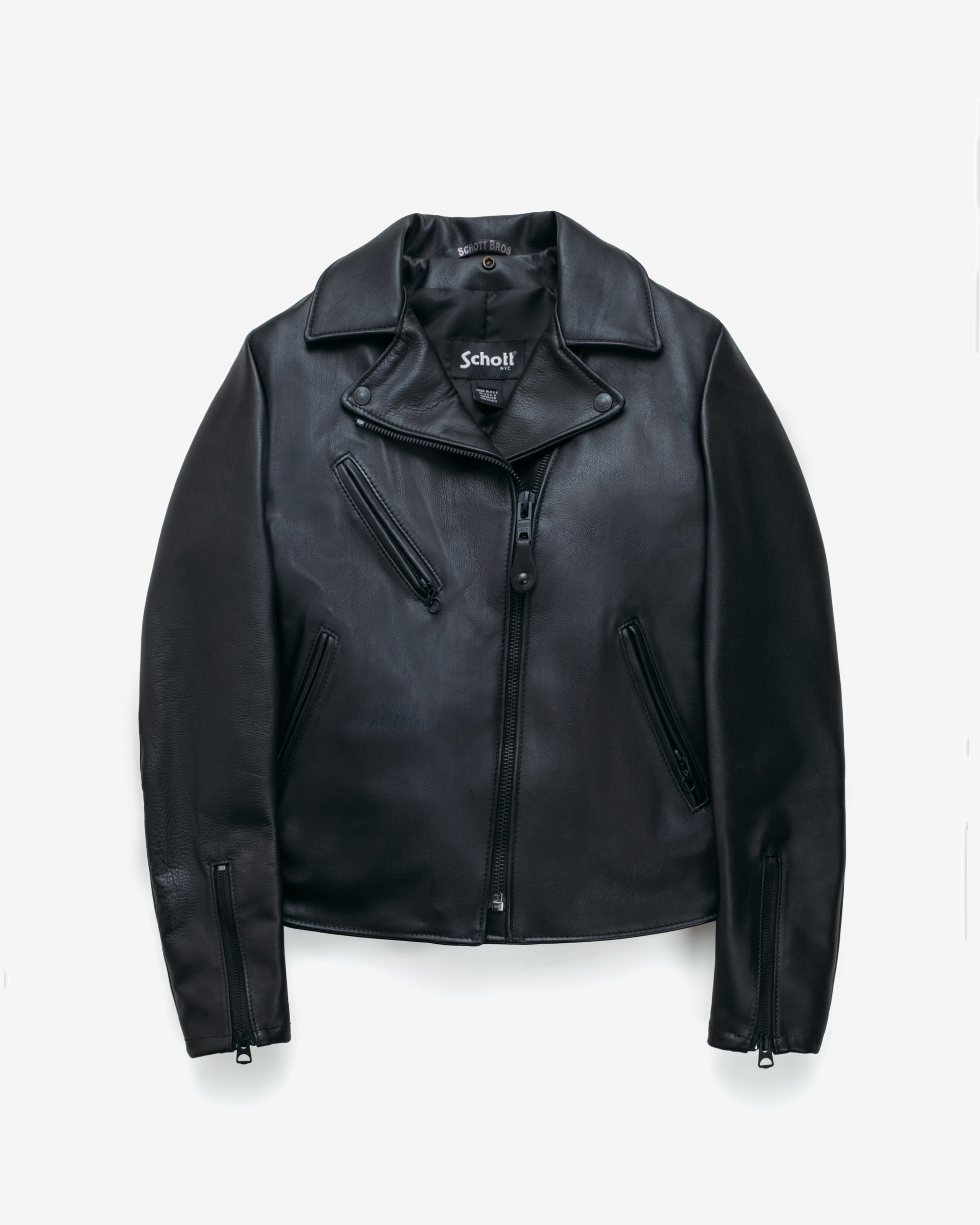 503W - Women's Cowhide Moto Jacket – Schott N.Y.C.