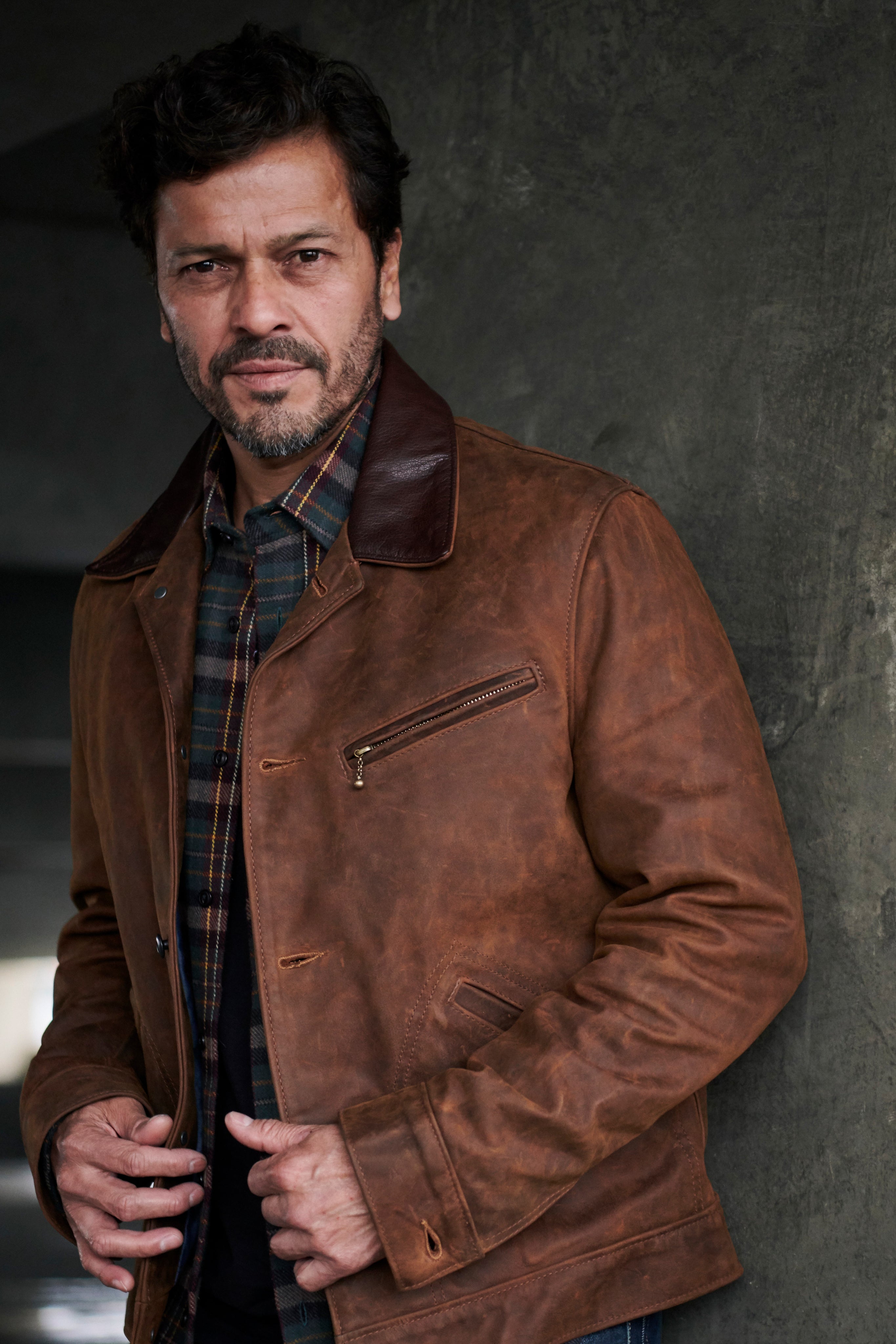 538 | Semi Nubuck Cowhide Rancher Jacket – Schott N.Y.C. 538 | Semi Nubuck Cowhide Rancher Jacket – Schott N.Y.C.