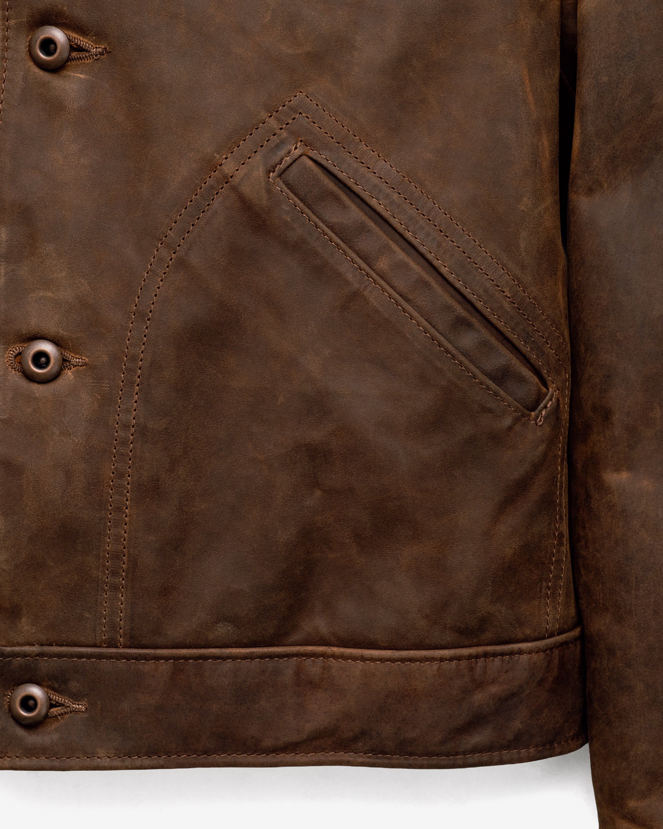 538 | Semi Nubuck Cowhide Rancher Jacket – Schott N.Y.C.